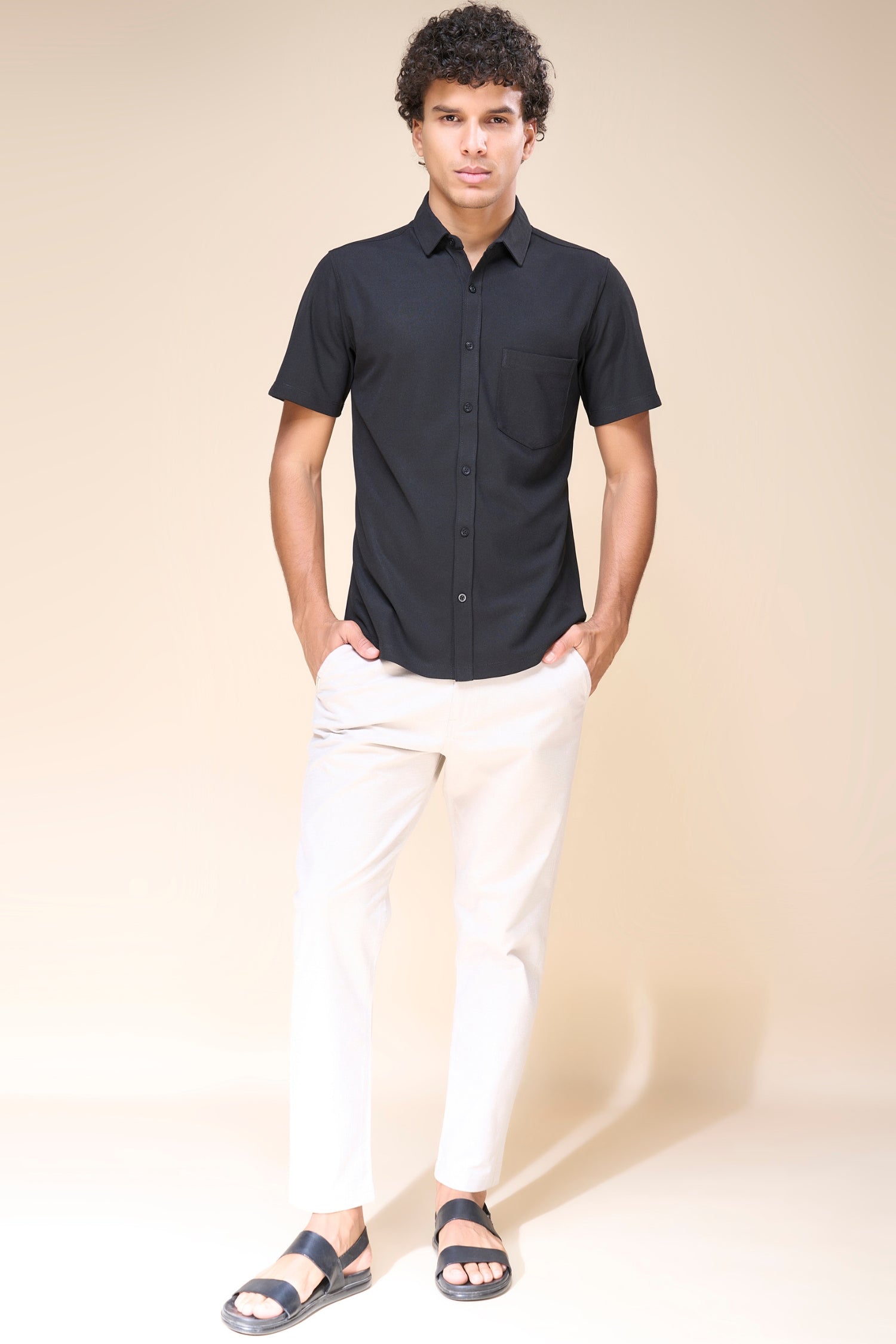 Black - Smart Tech Pocket Shirt