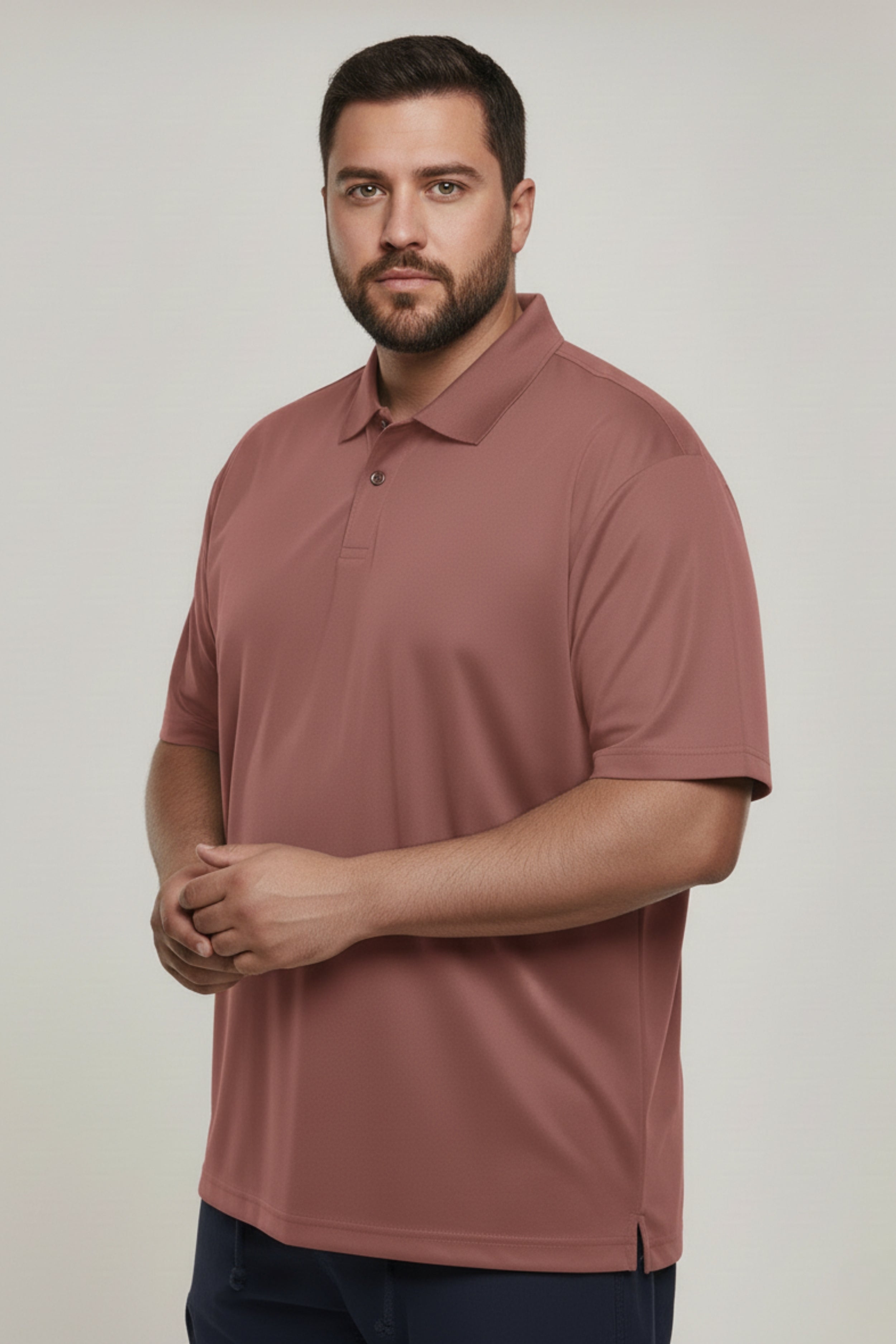 Cherrywood - Smart Tech Polo Plus Size