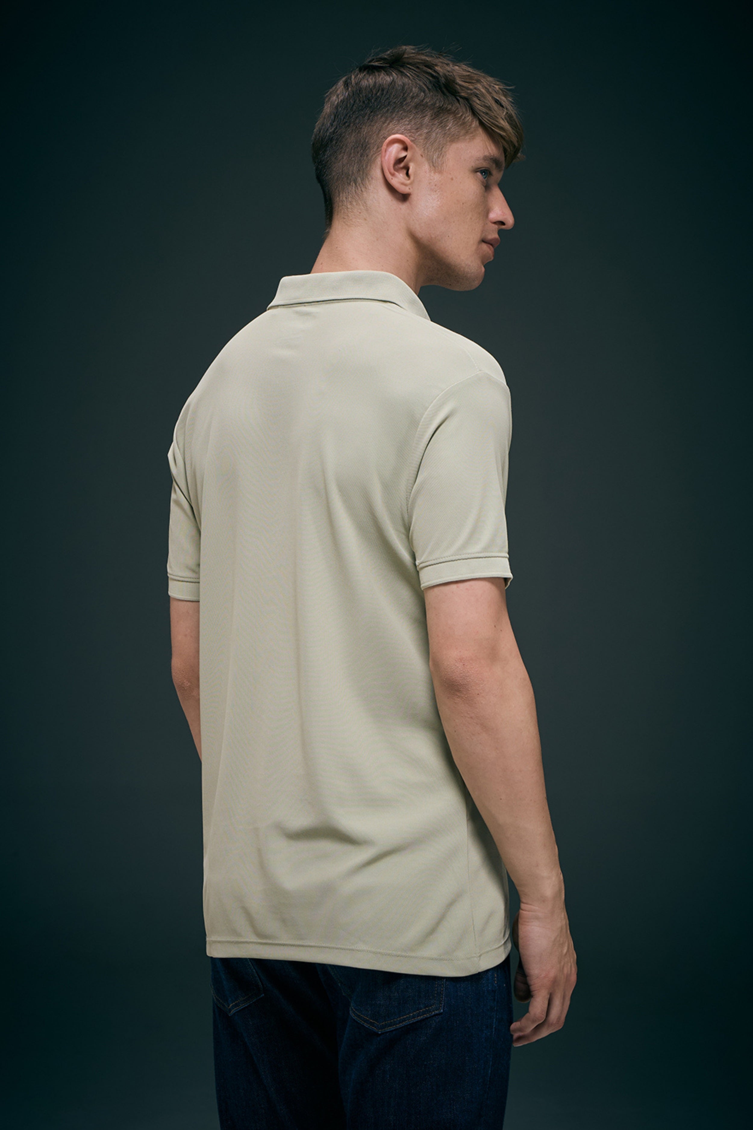 Smart tech polo - Spring Green