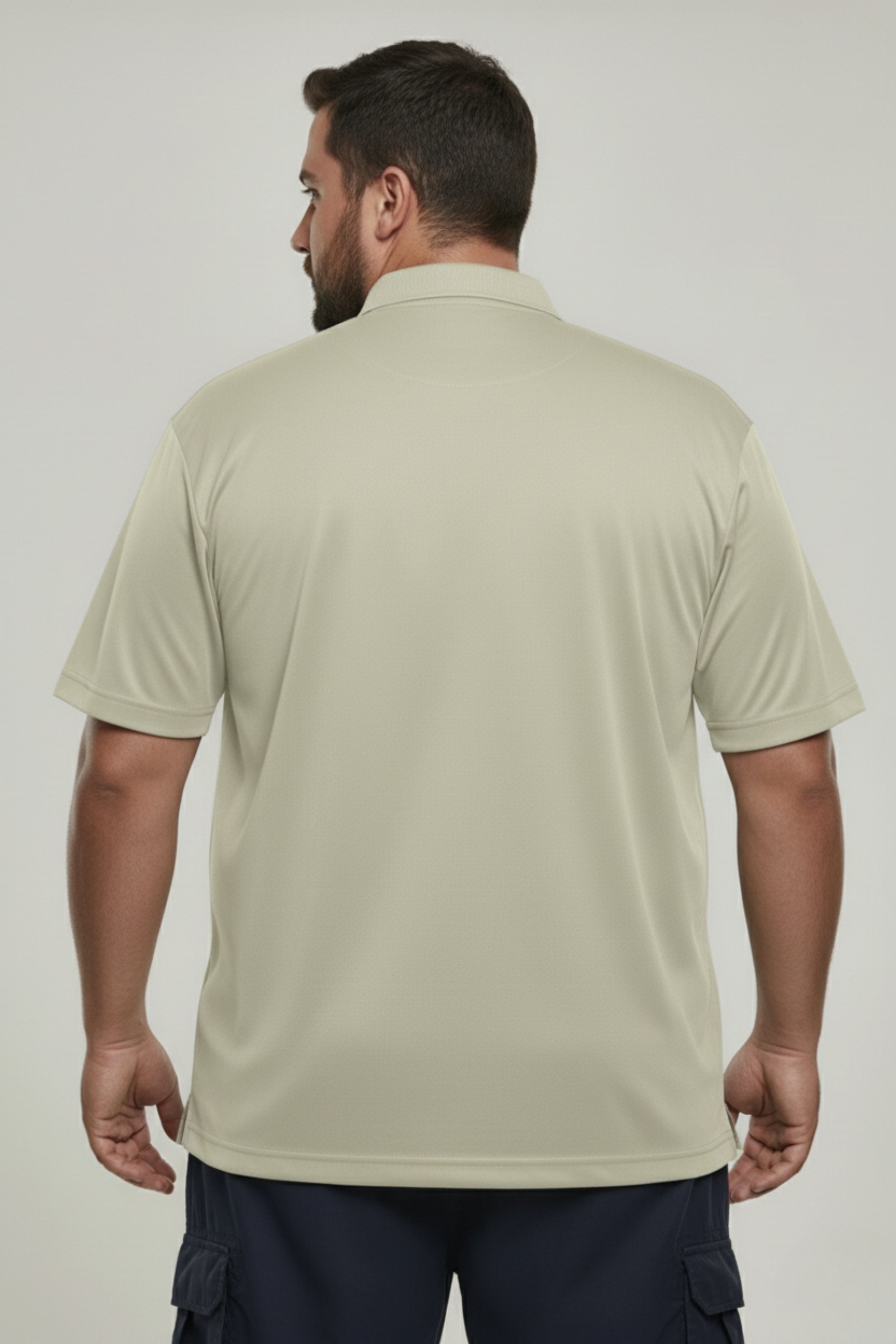 Spring Green - Smart Tech Polo Plus Size