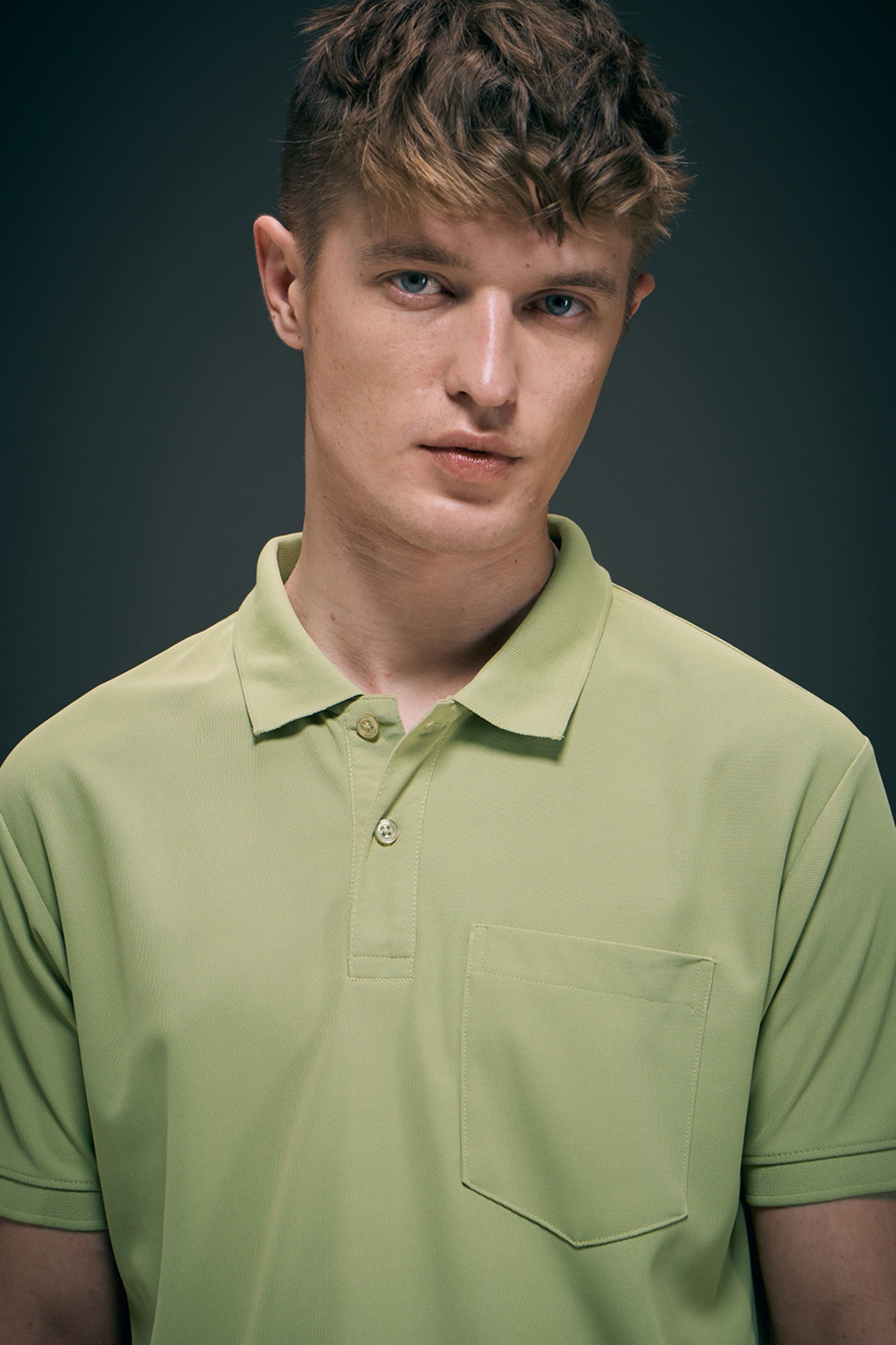 Spring Green Smart Tech Pocket + Polo