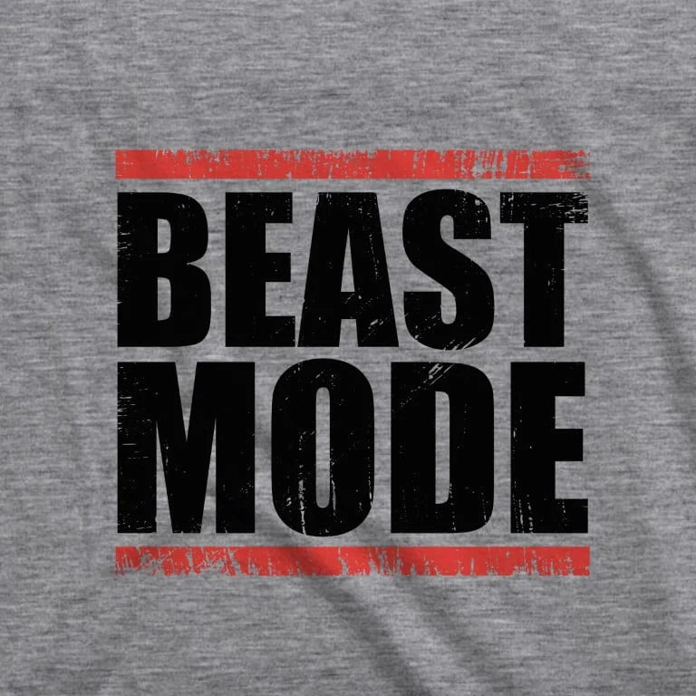 BEAST MODE GREY HOODIE SANDO