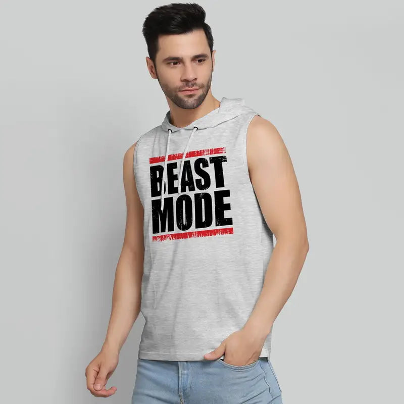 BEAST MODE GREY HOODIE SANDO