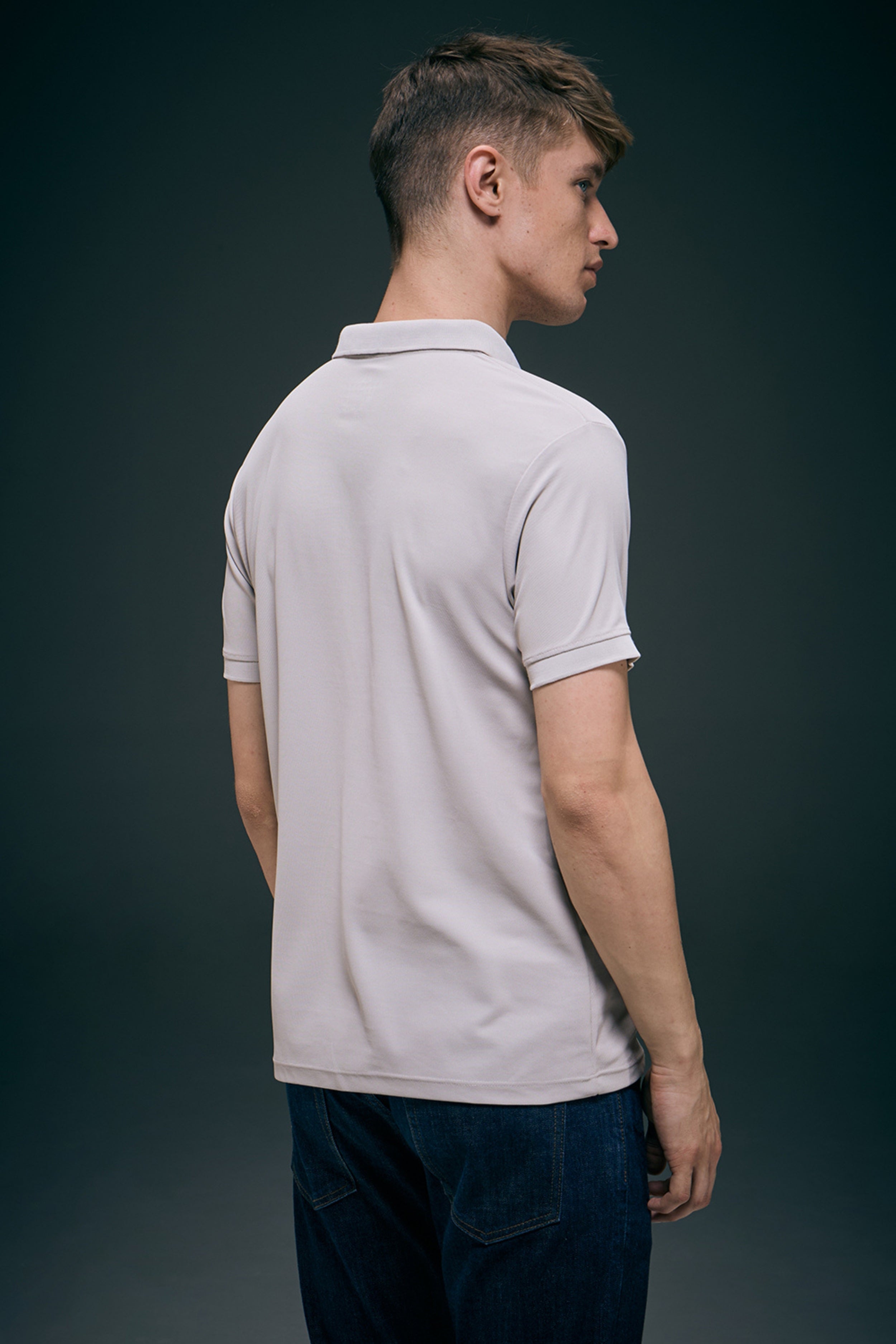Smart tech polo - Grey