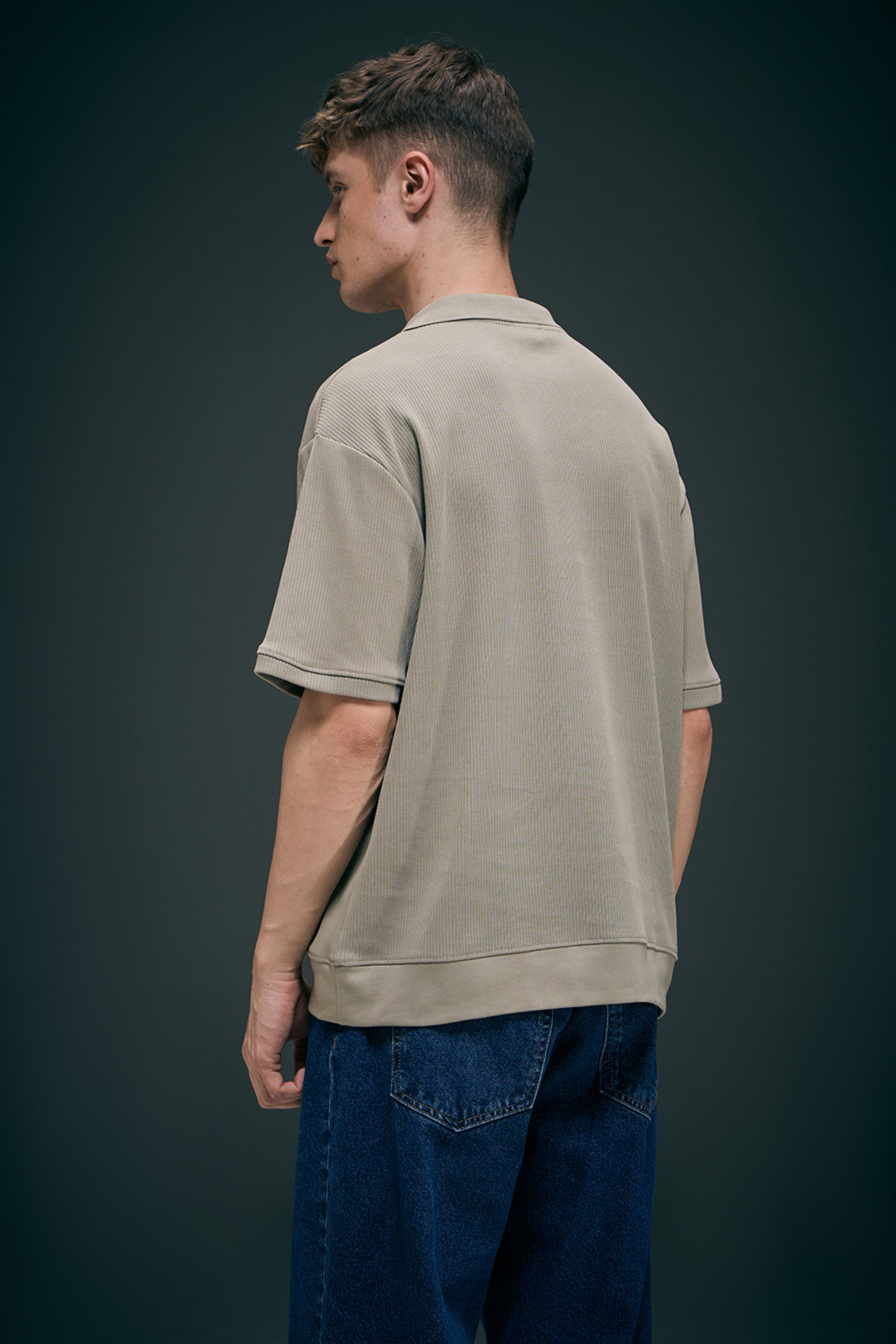 Old Money Knit Polo - Dollar Bill