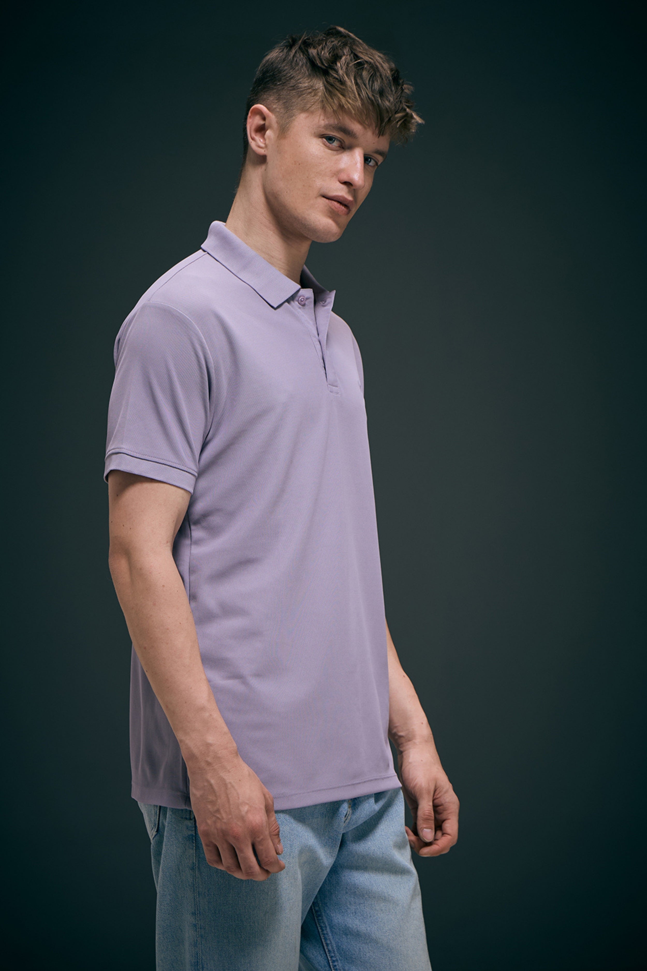 Smart tech polo - Cosmic sky