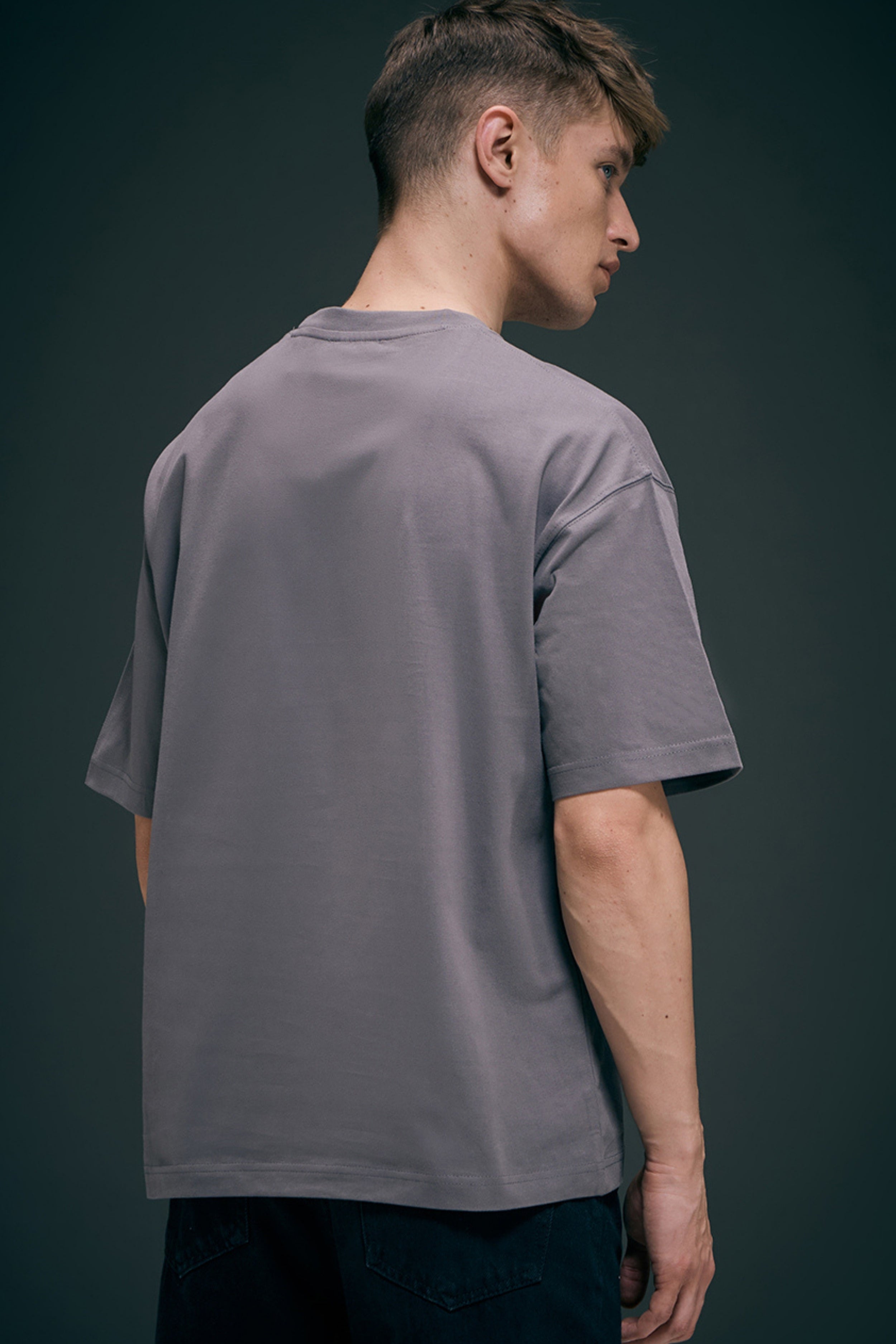 Night Shadow - Oversized drop shoulder