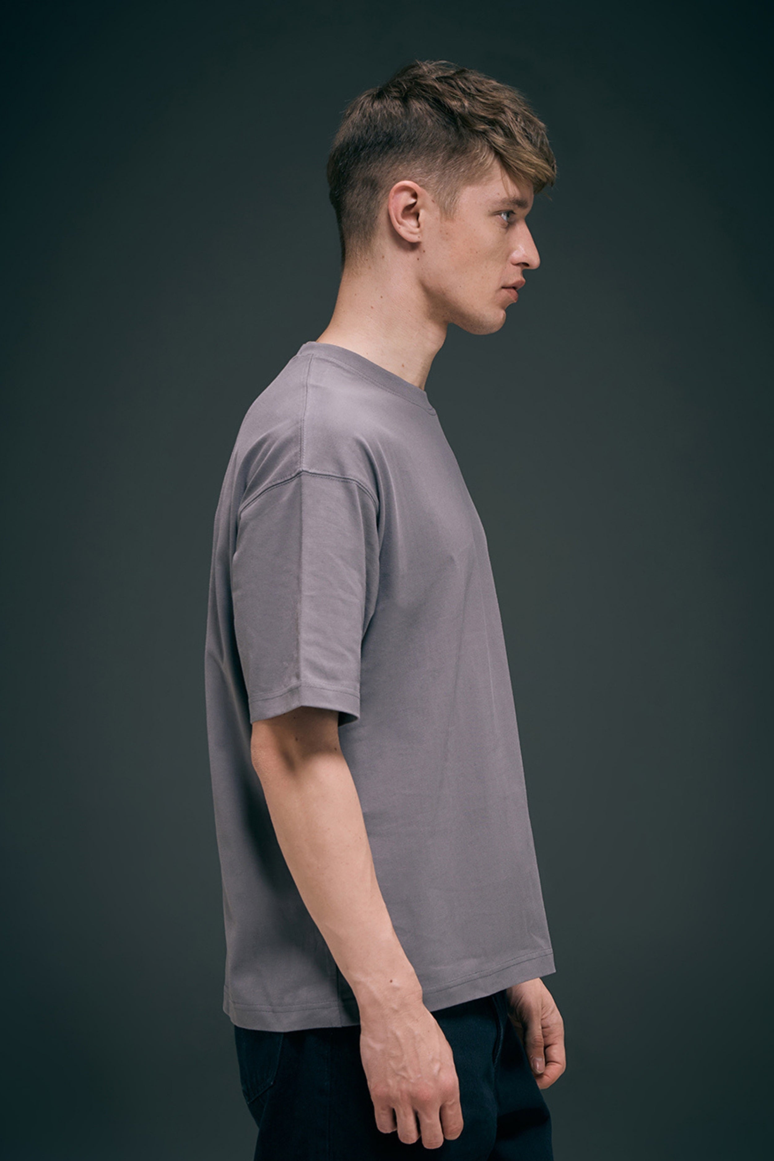 Night Shadow - Oversized drop shoulder
