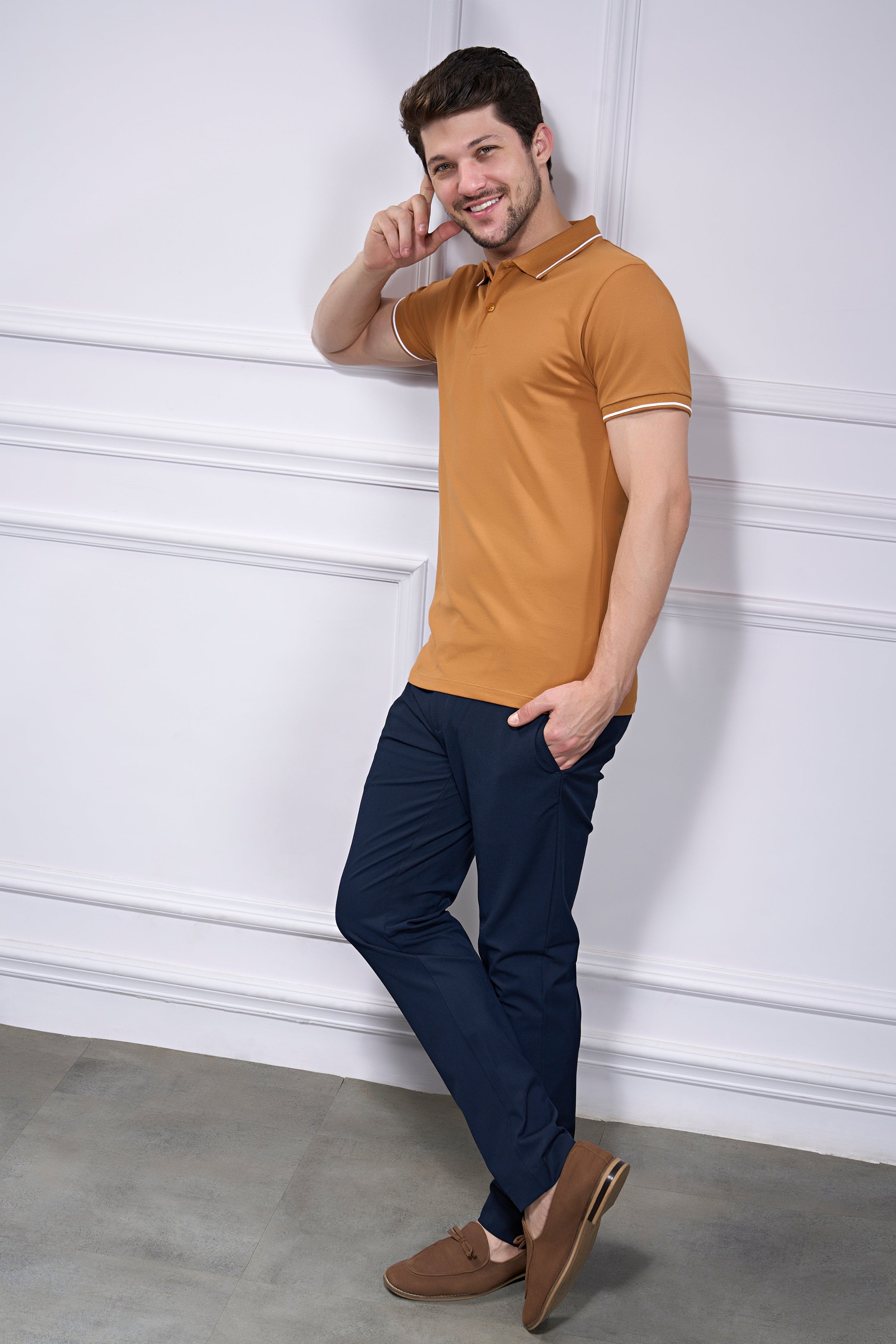 Identity Polo 2.0 - Caramel