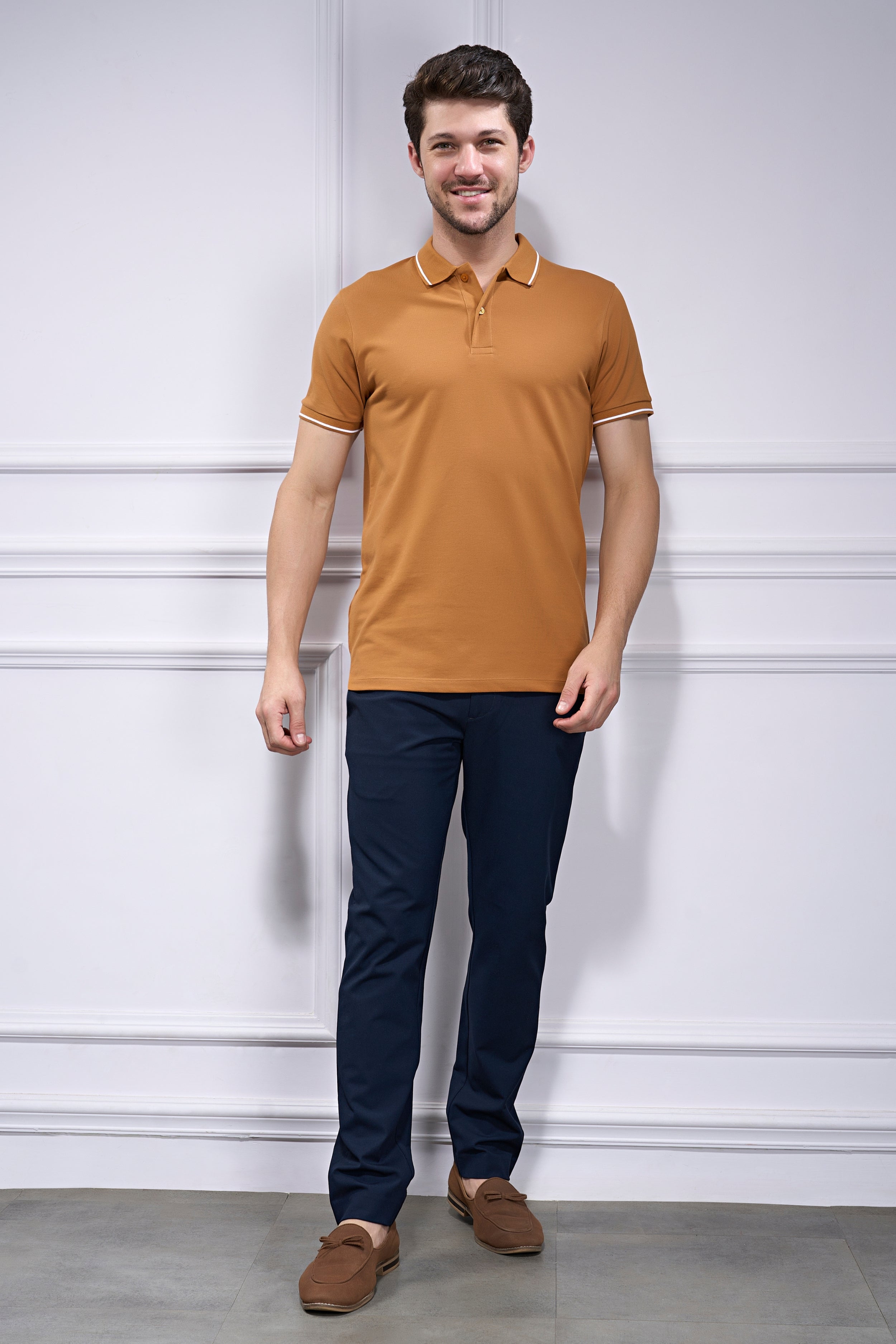 Identity Polo 2.0 - Caramel