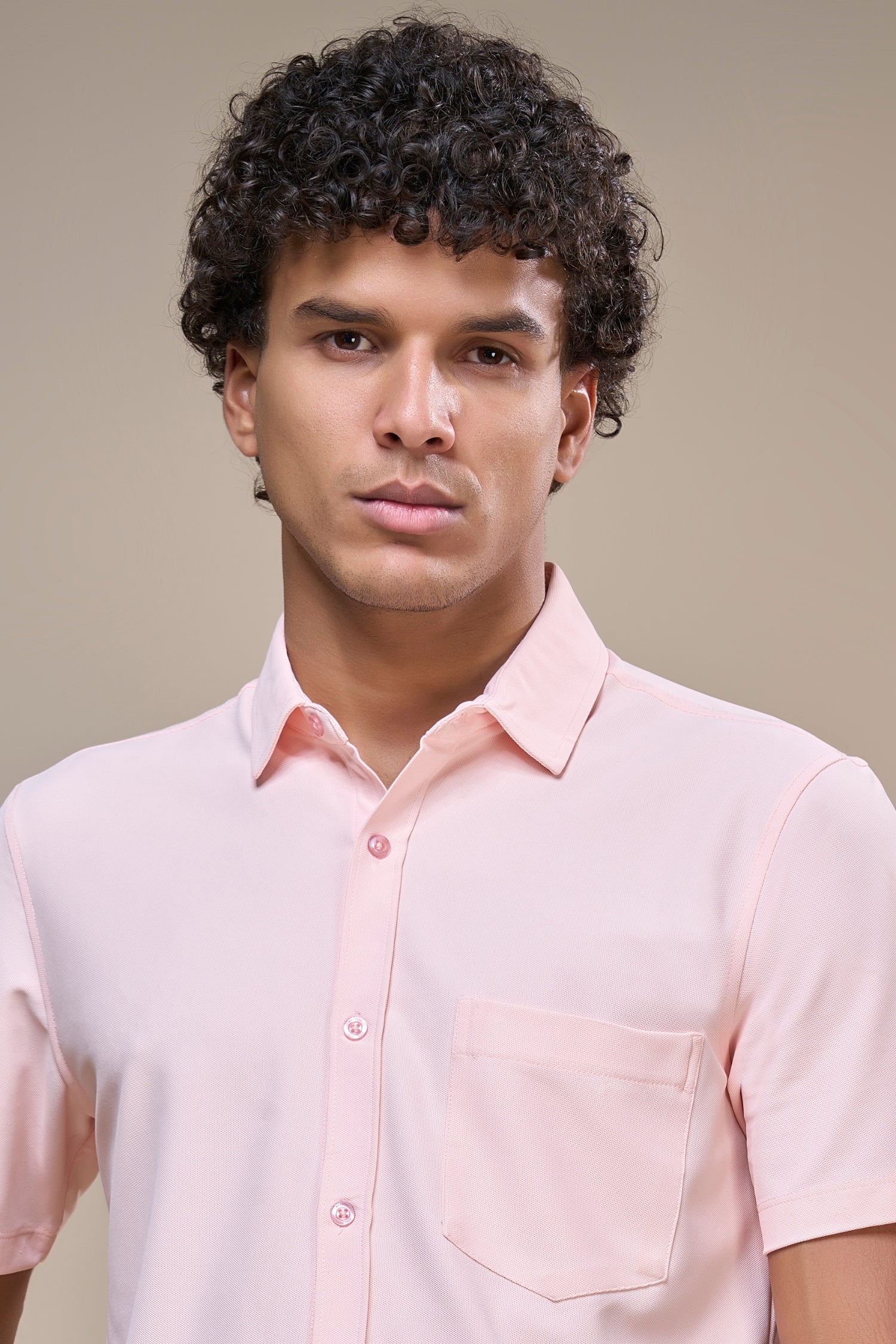 Light Pink - Smart Tech Pocket Shirt