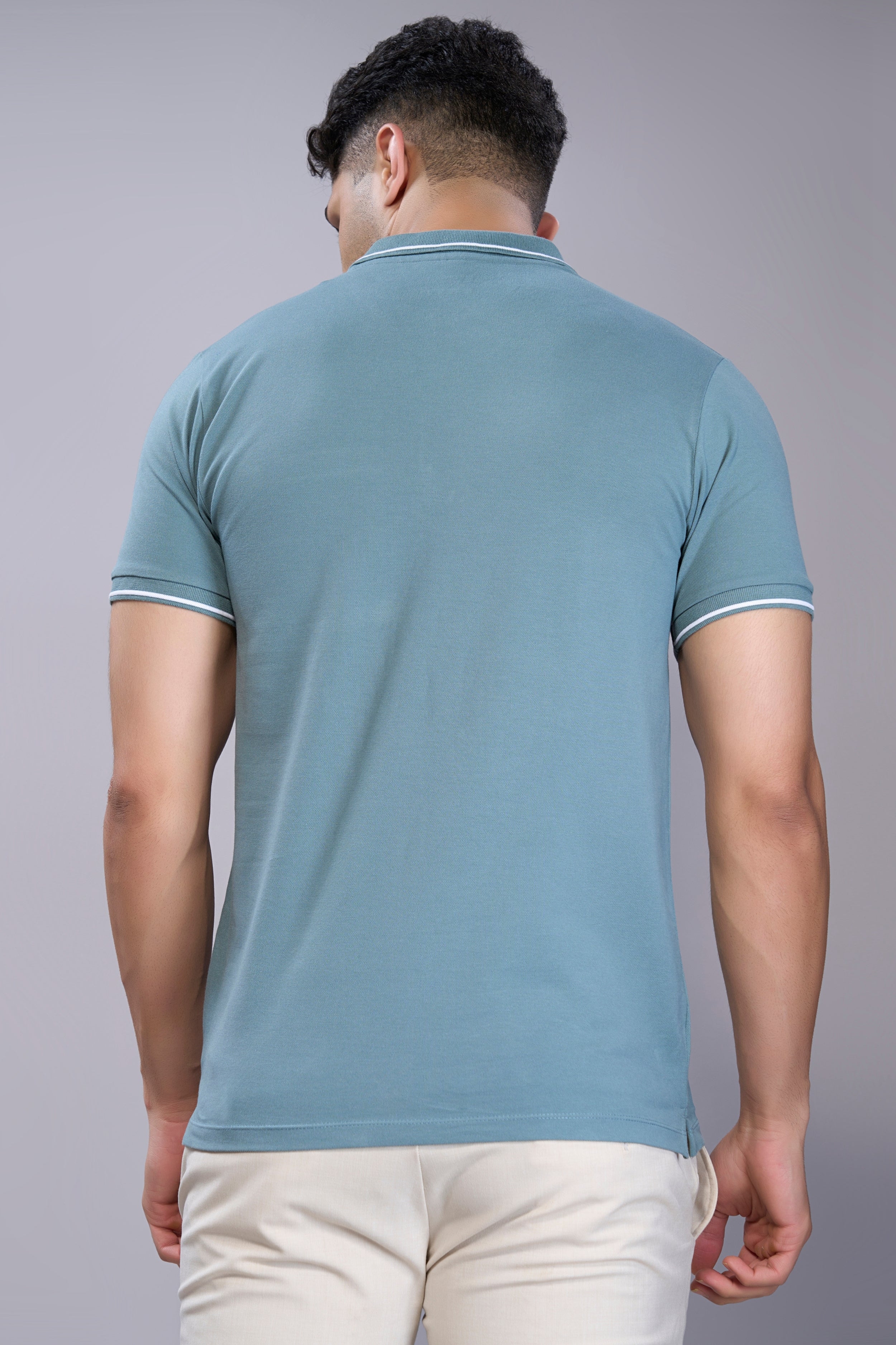 Air Blue - Identity Pocket Polo