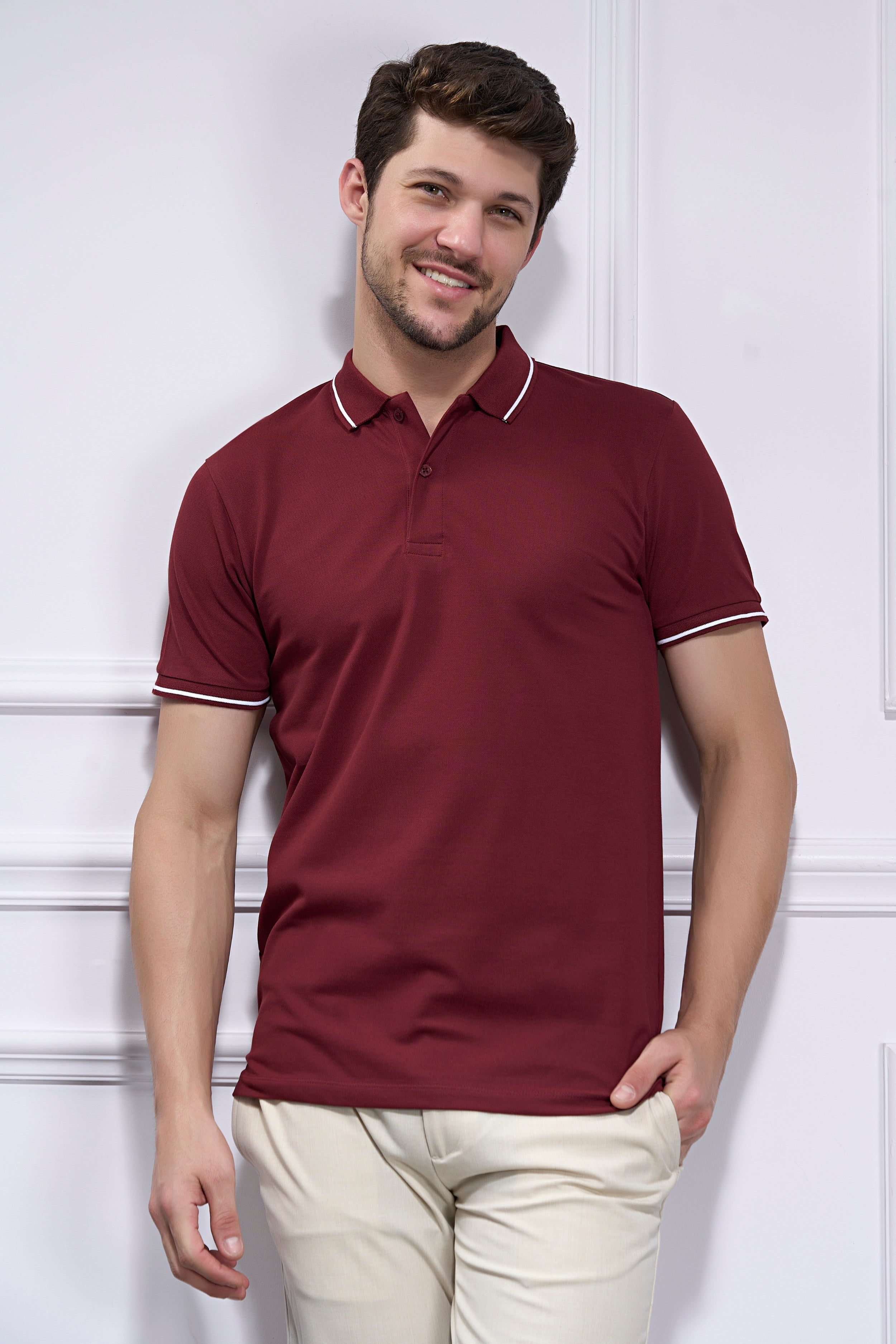 Identity Polo 2.0 - Maroon