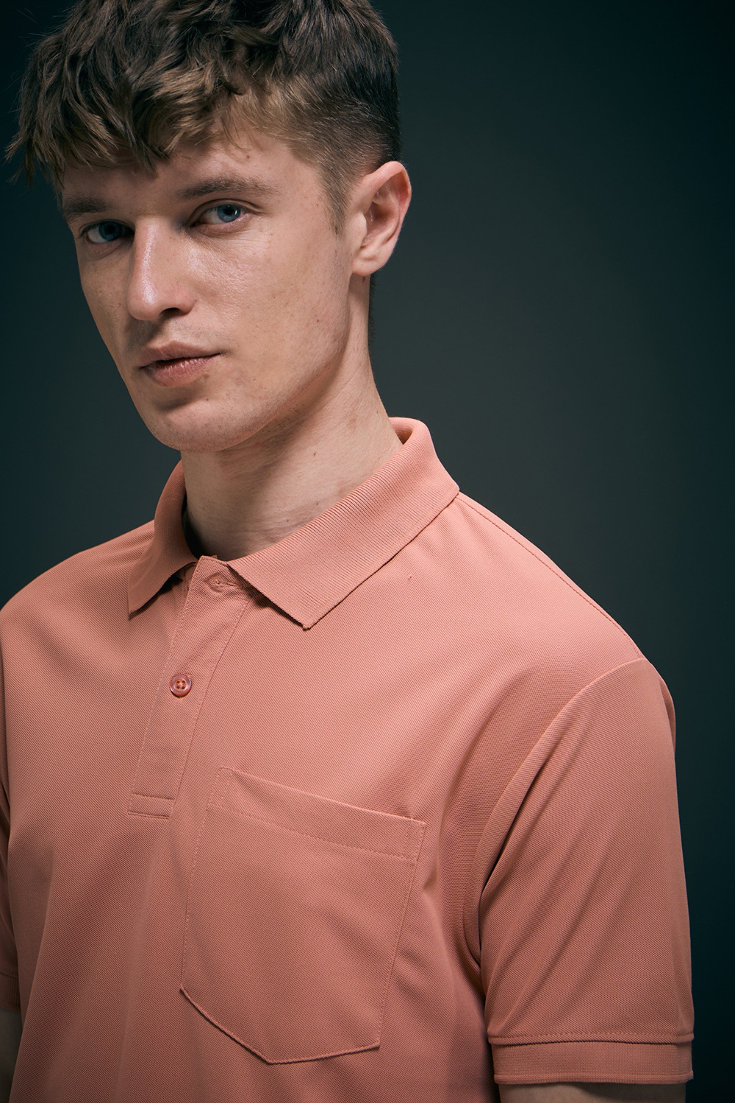 Light Pink Smart Tech Pocket + Polo