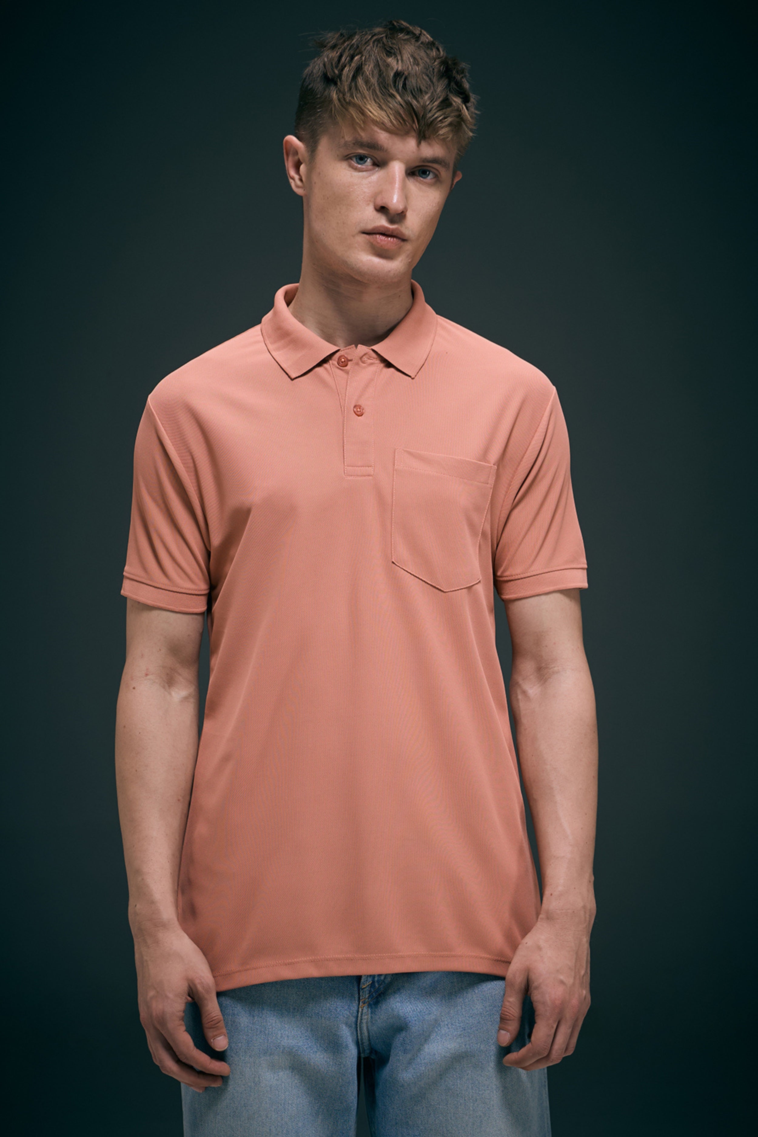 Light Pink Smart Tech Pocket + Polo