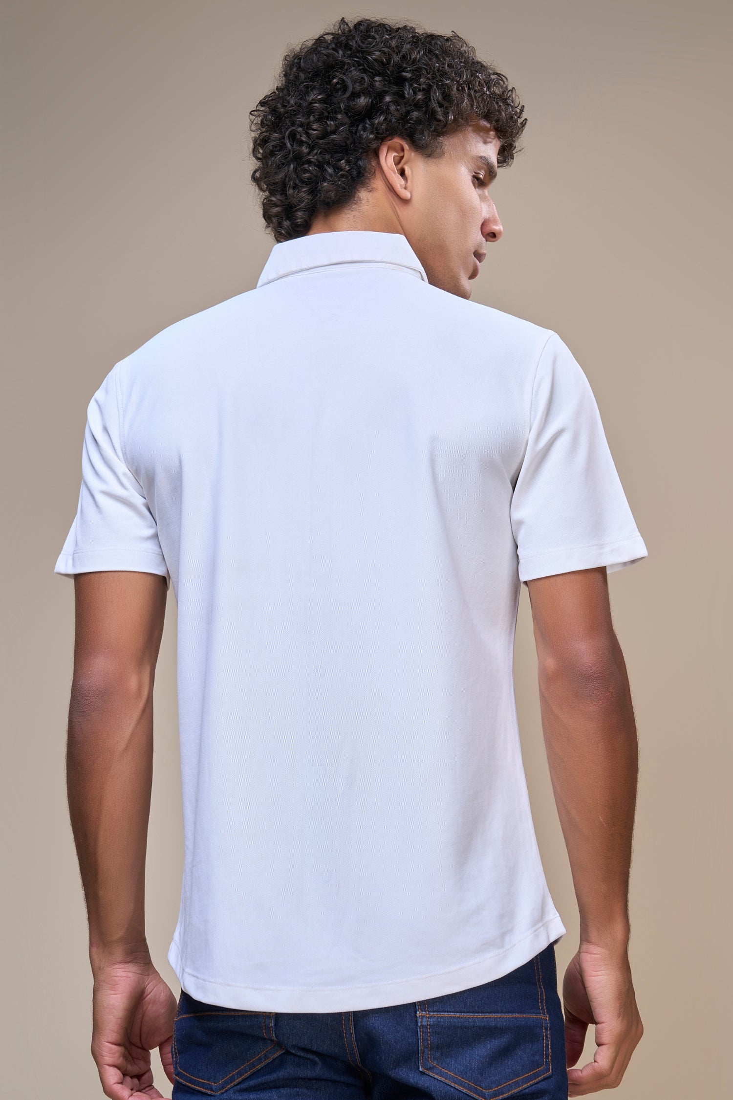 White - Smart Tech Pocket Shirt