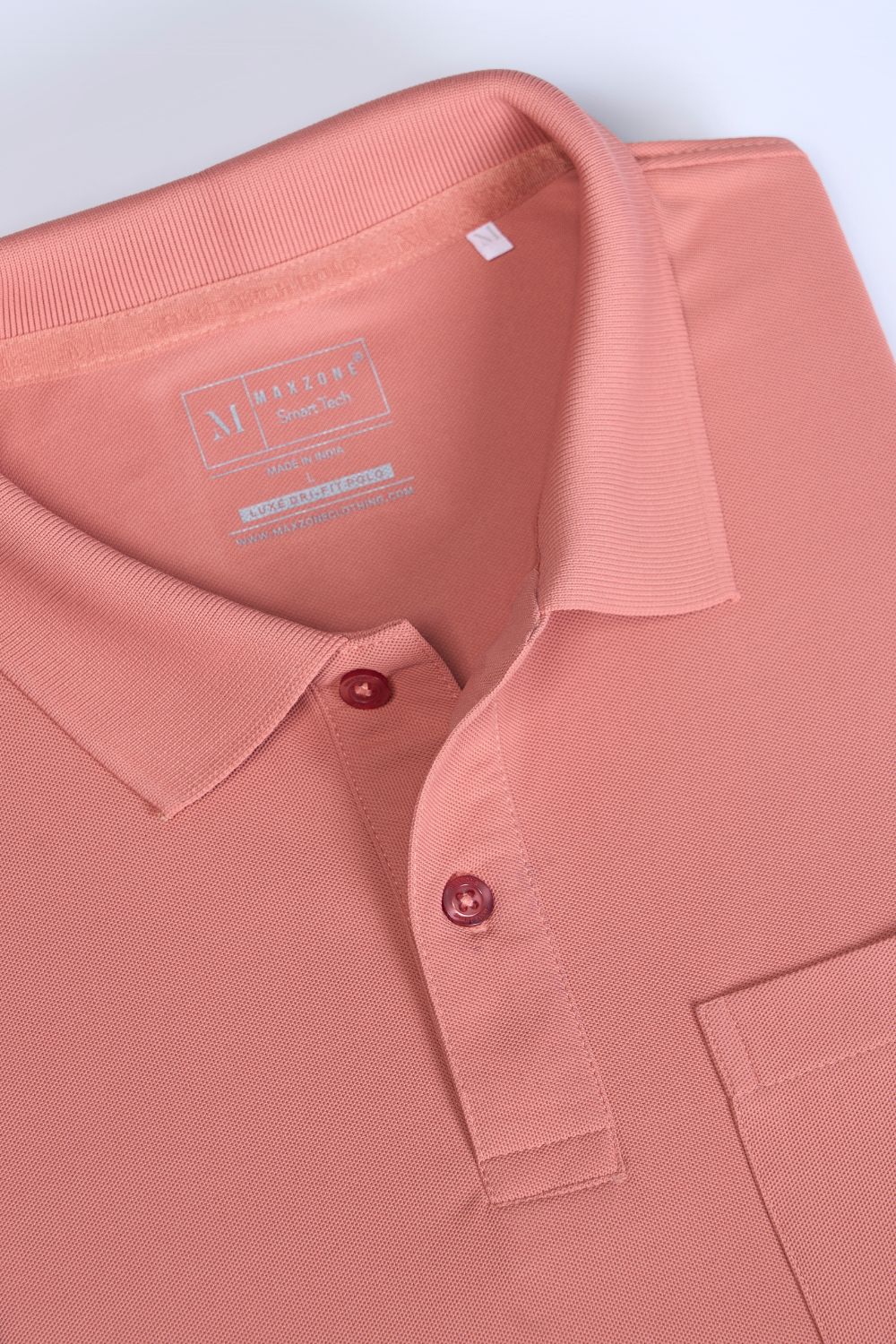 Light Pink Smart Tech Pocket + Polo