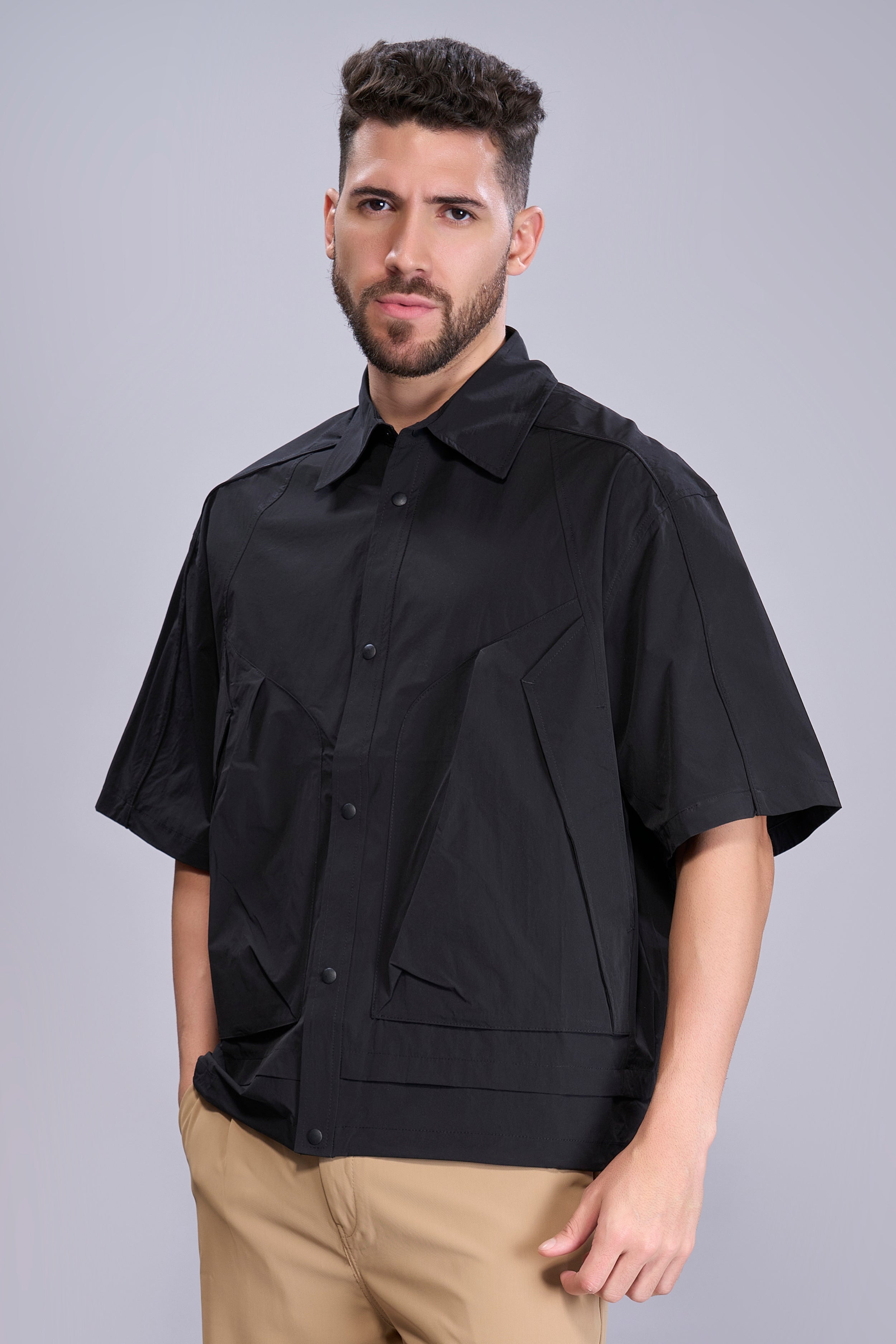 Black - Korean Shirt