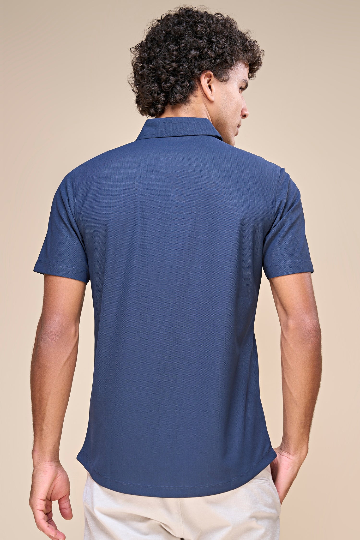 Navy - Smart Tech Pocket Shirt