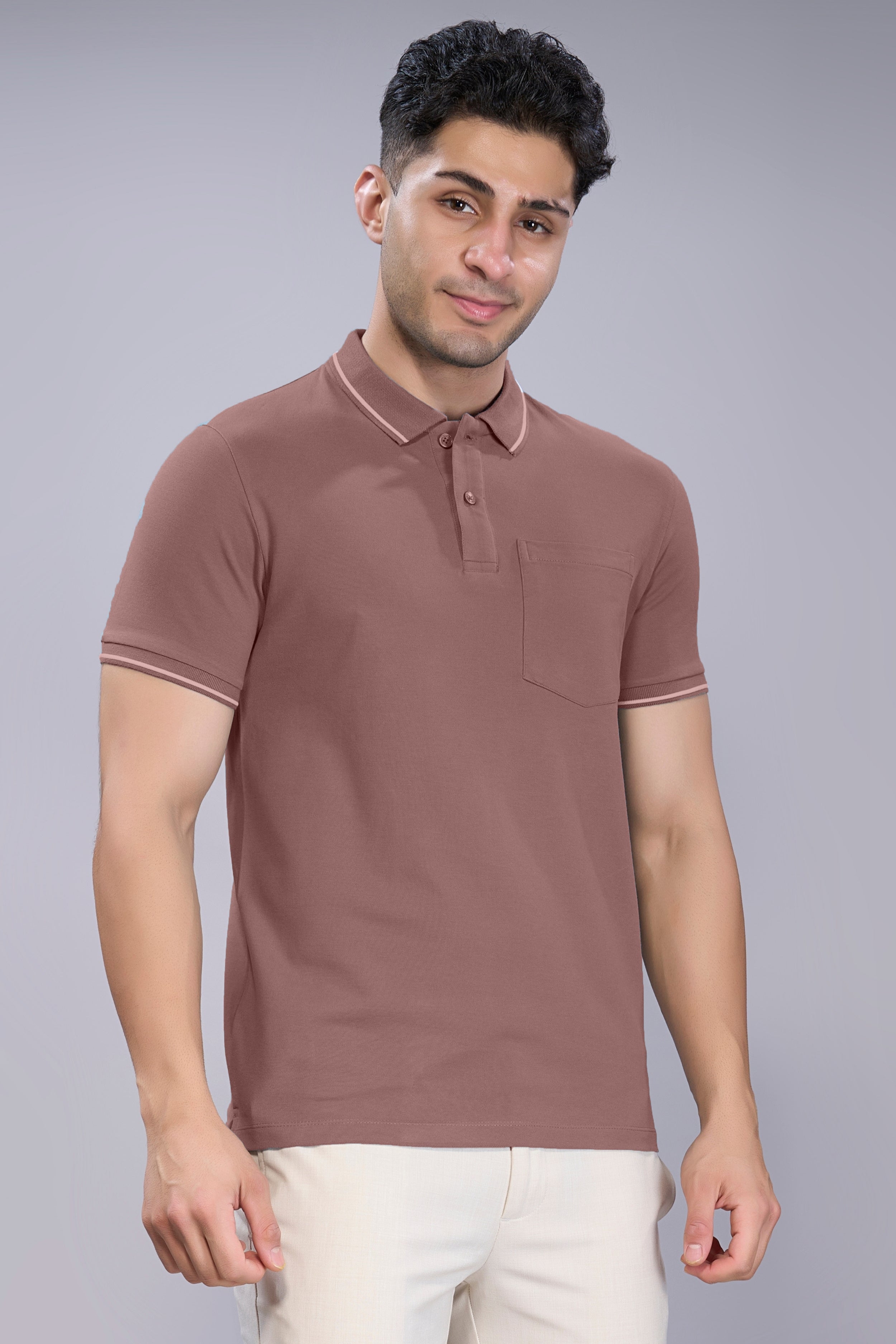 Grape - Identity Pocket Polo