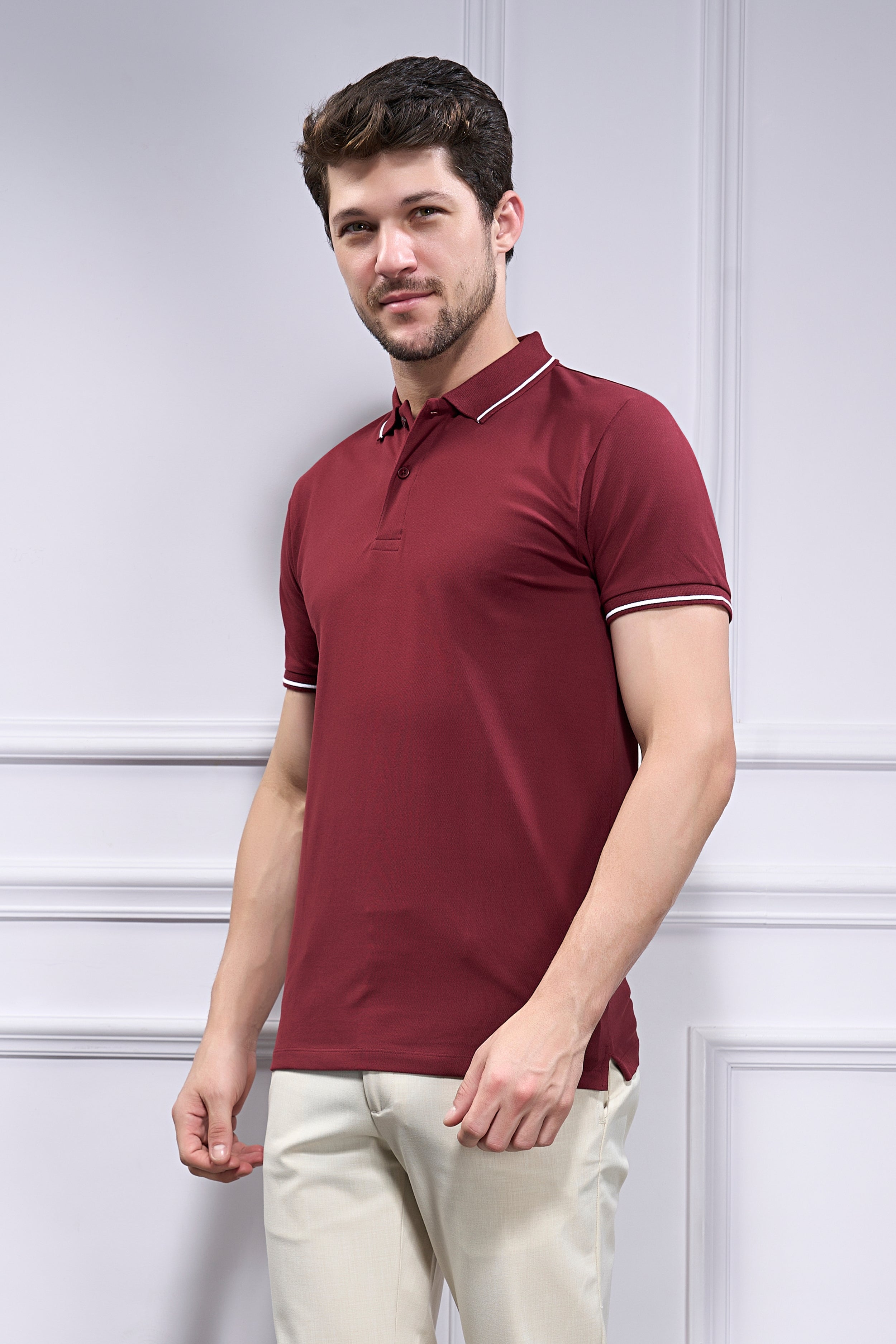 Identity Polo 2.0 - Maroon
