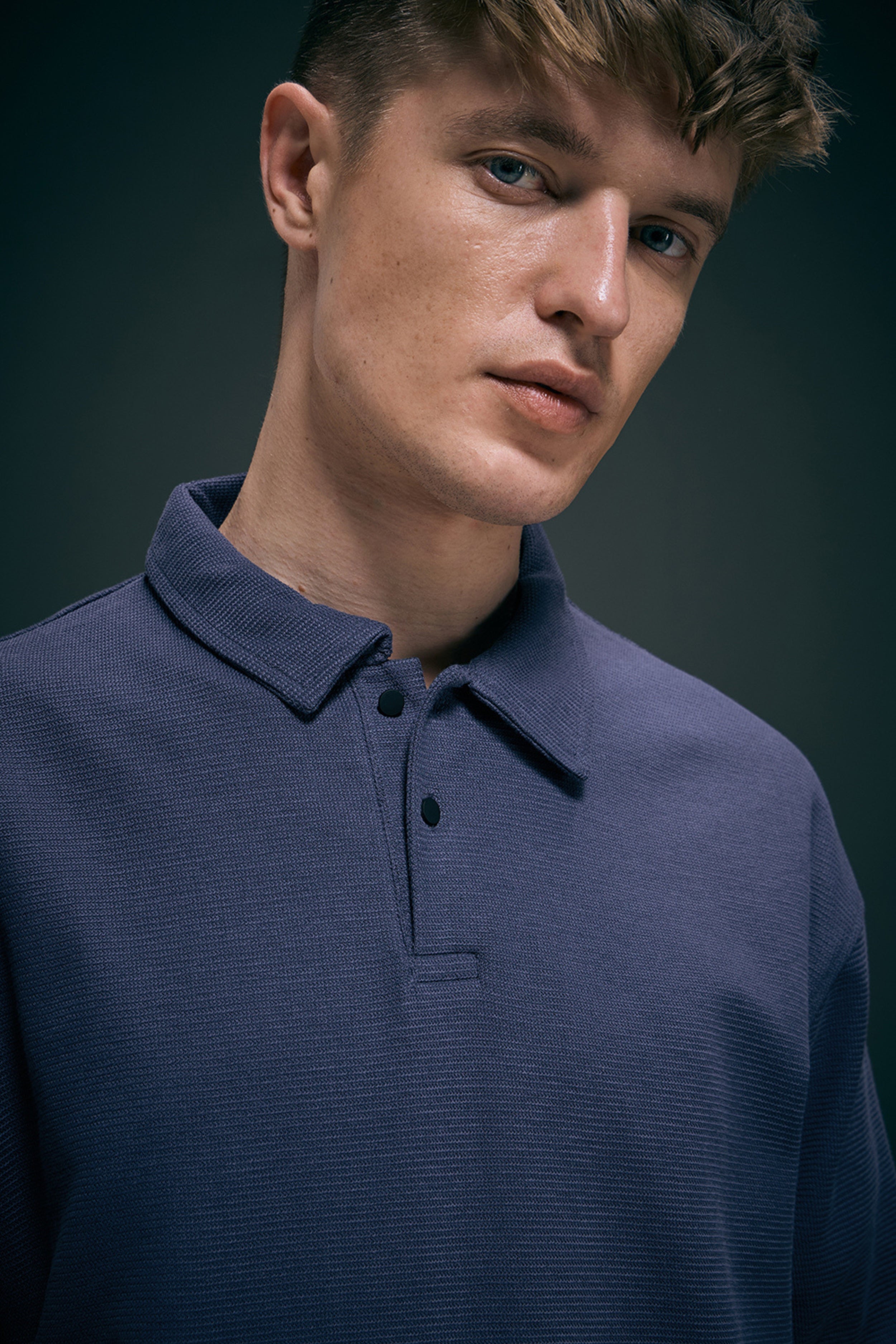 Crafted Polo - Air Blue
