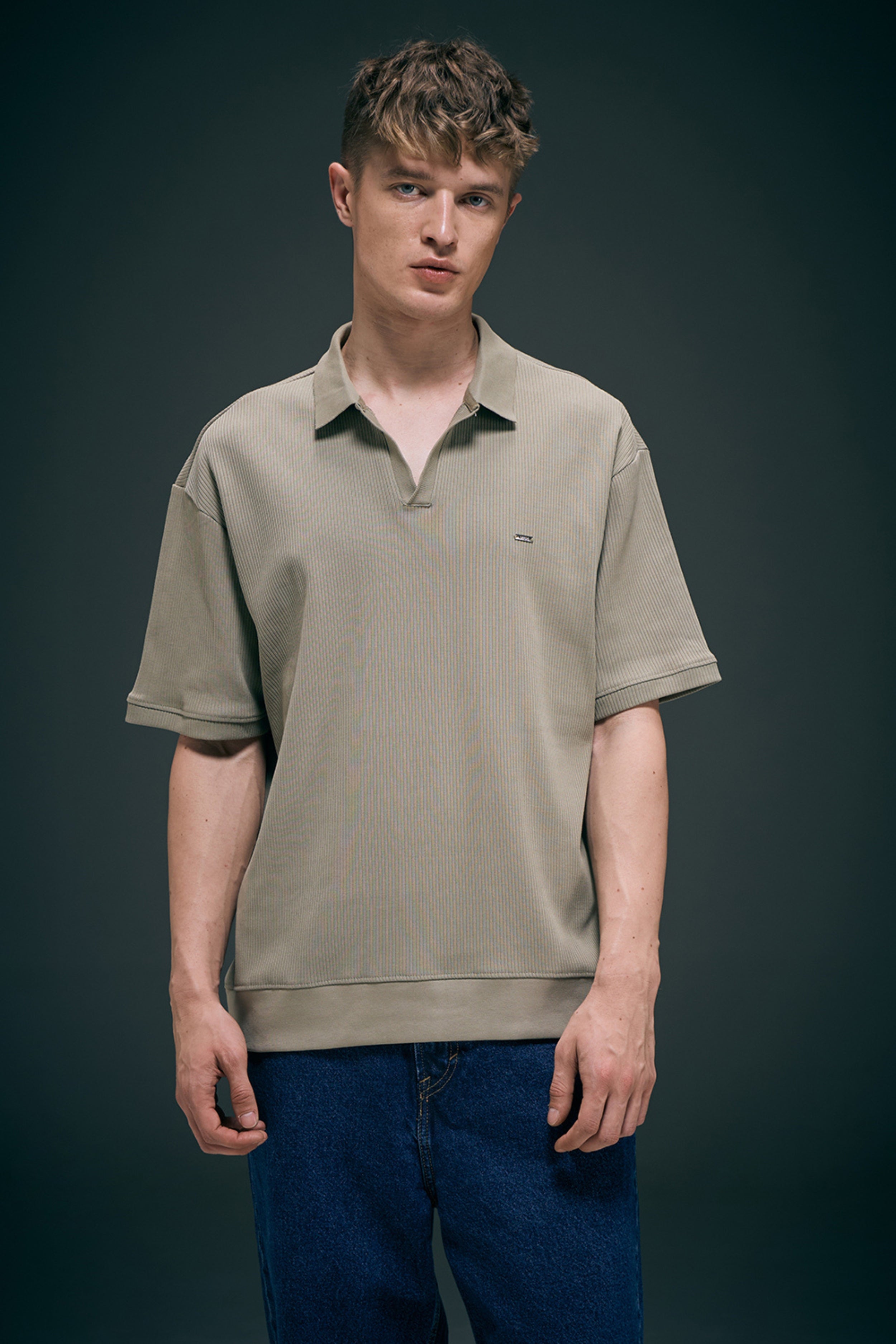 Old Money Knit Polo - Dollar Bill