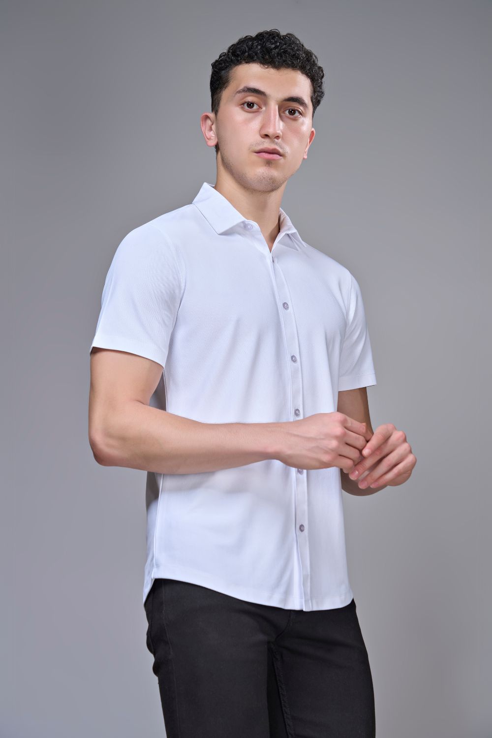 White Smart Tech Shirt