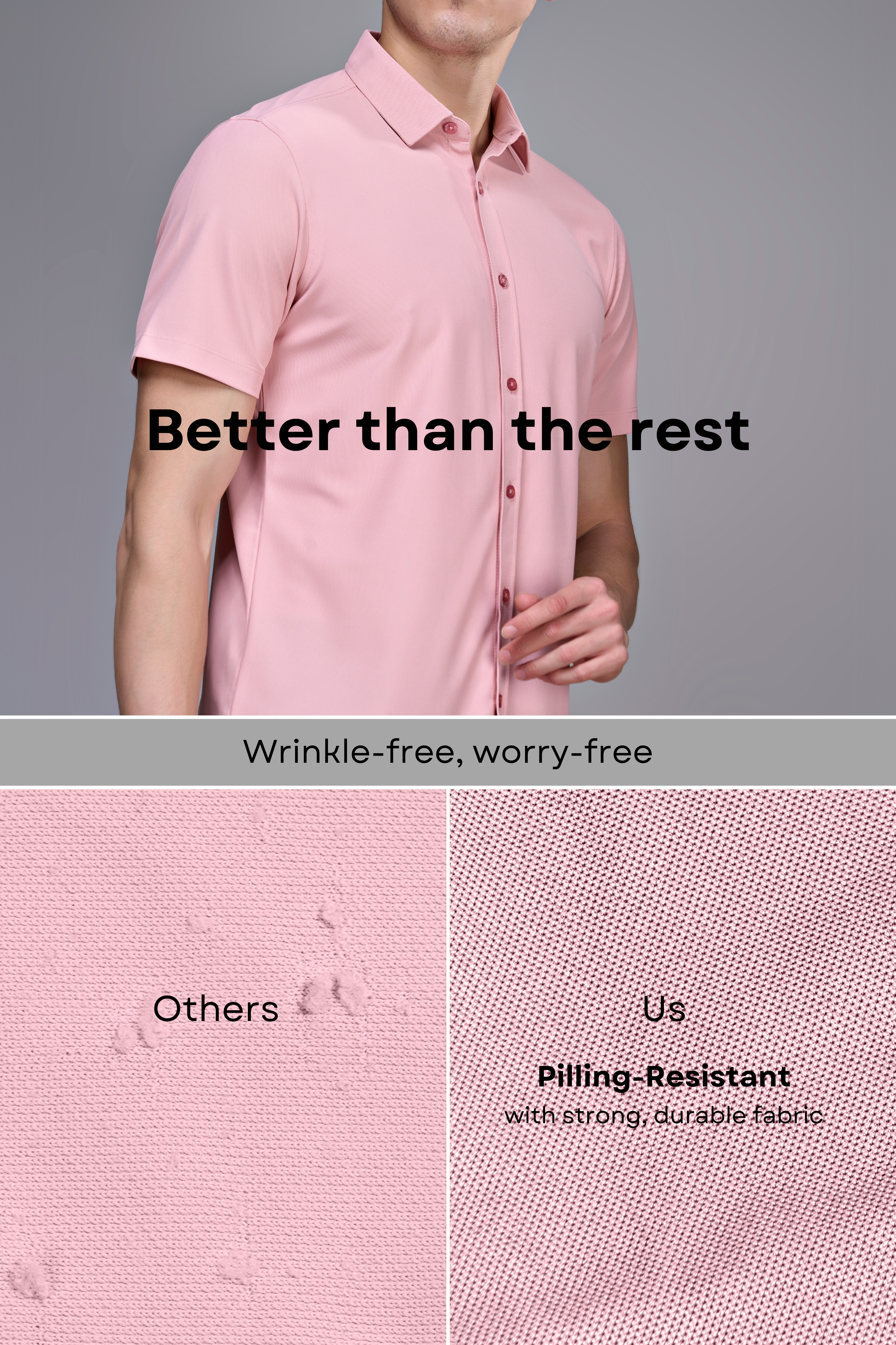 Mauve Smart Tech Shirt