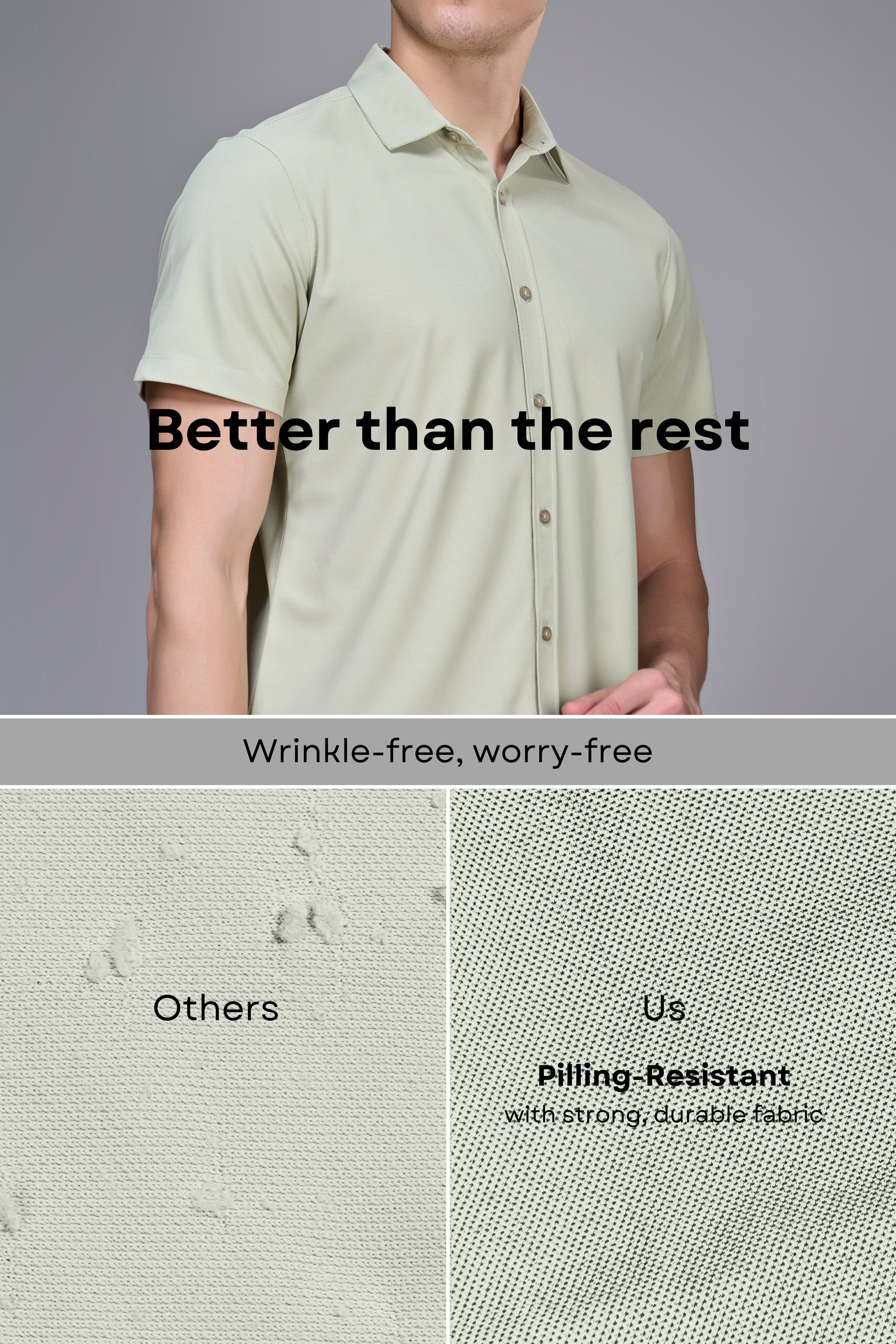 Spring Green Smart Tech Shirt