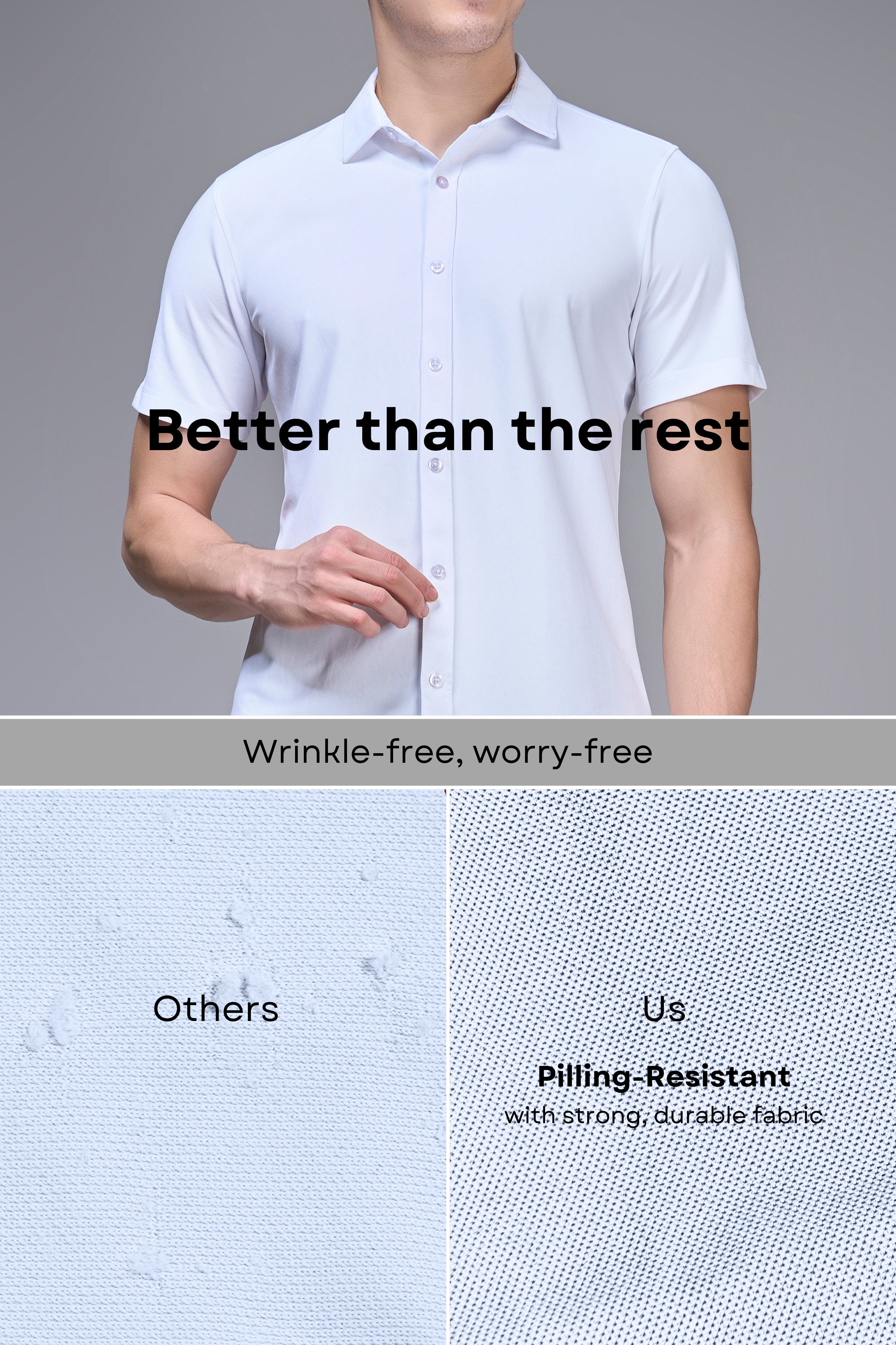 White Smart Tech Shirt