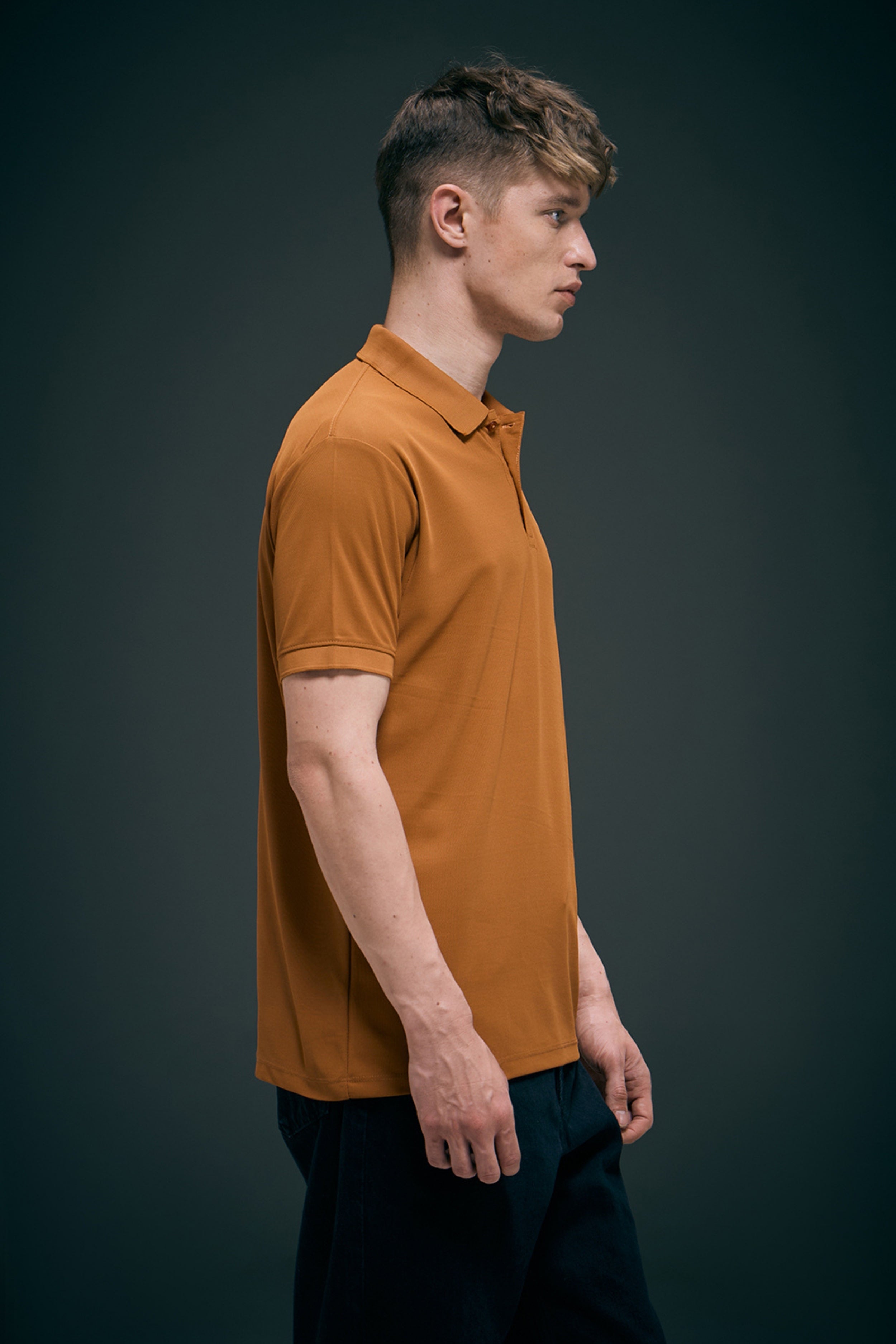 Smart tech polo - Caramel