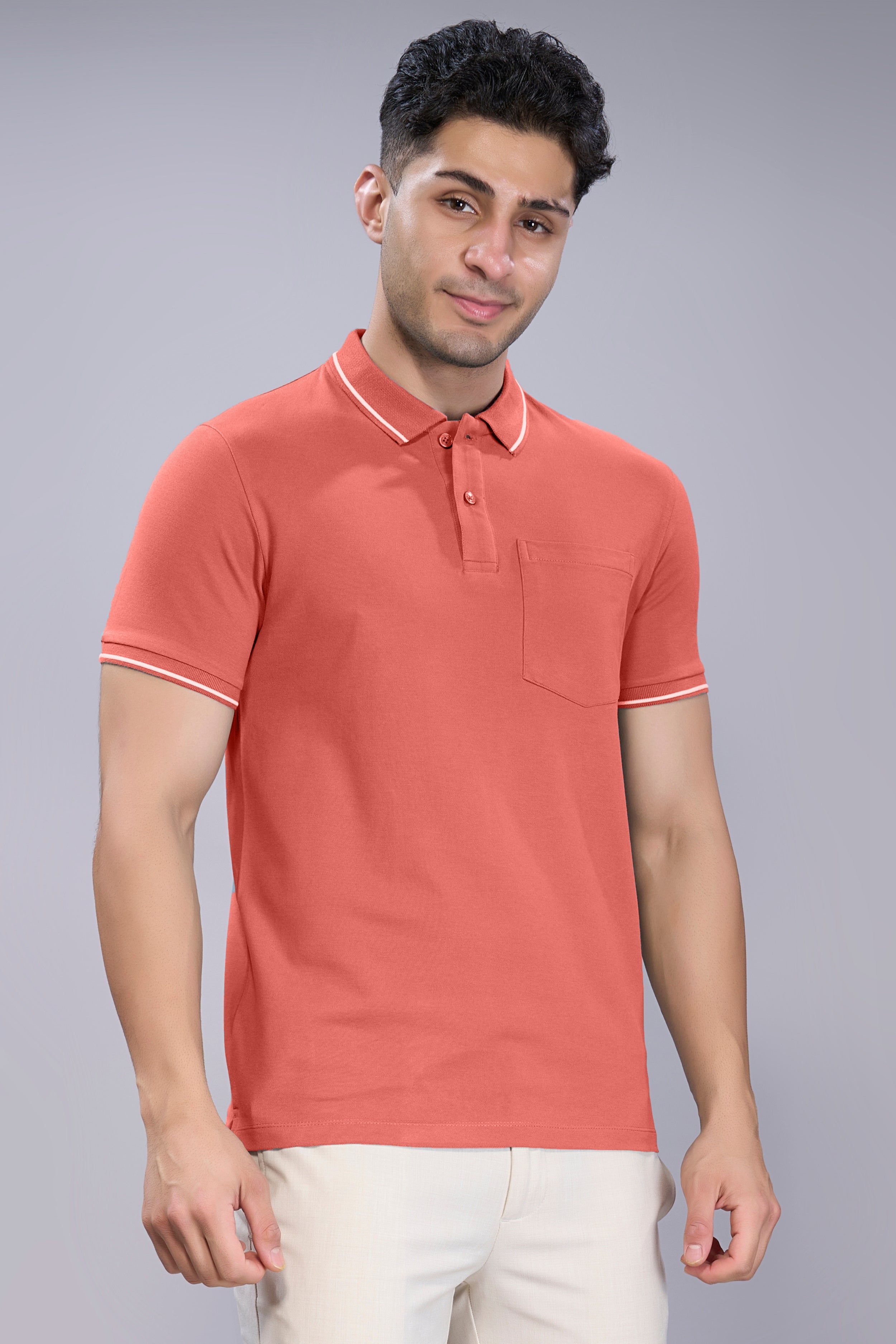 Carrot - Identity Pocket Polo