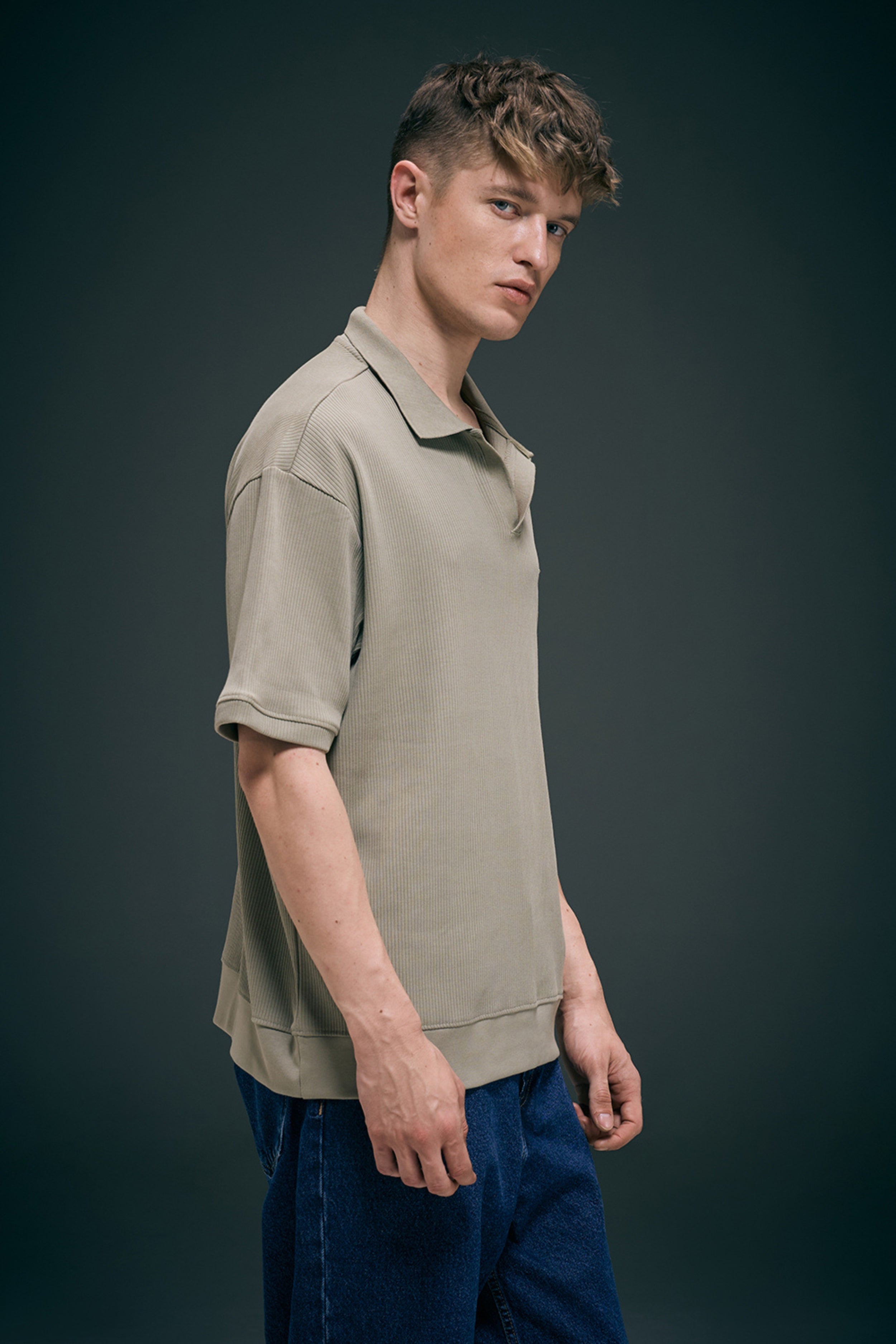 Old Money Knit Polo - Dollar Bill