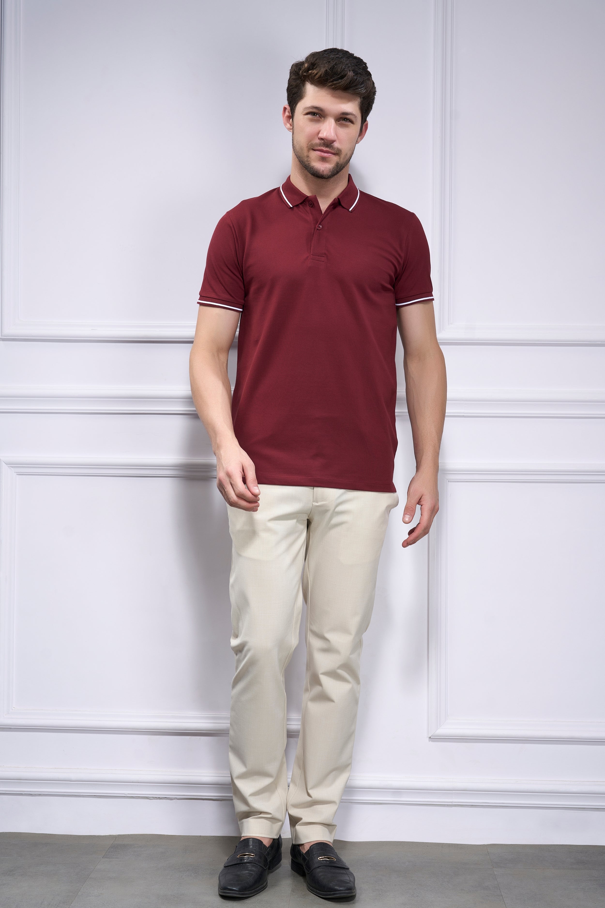 Identity Polo 2.0 - Maroon