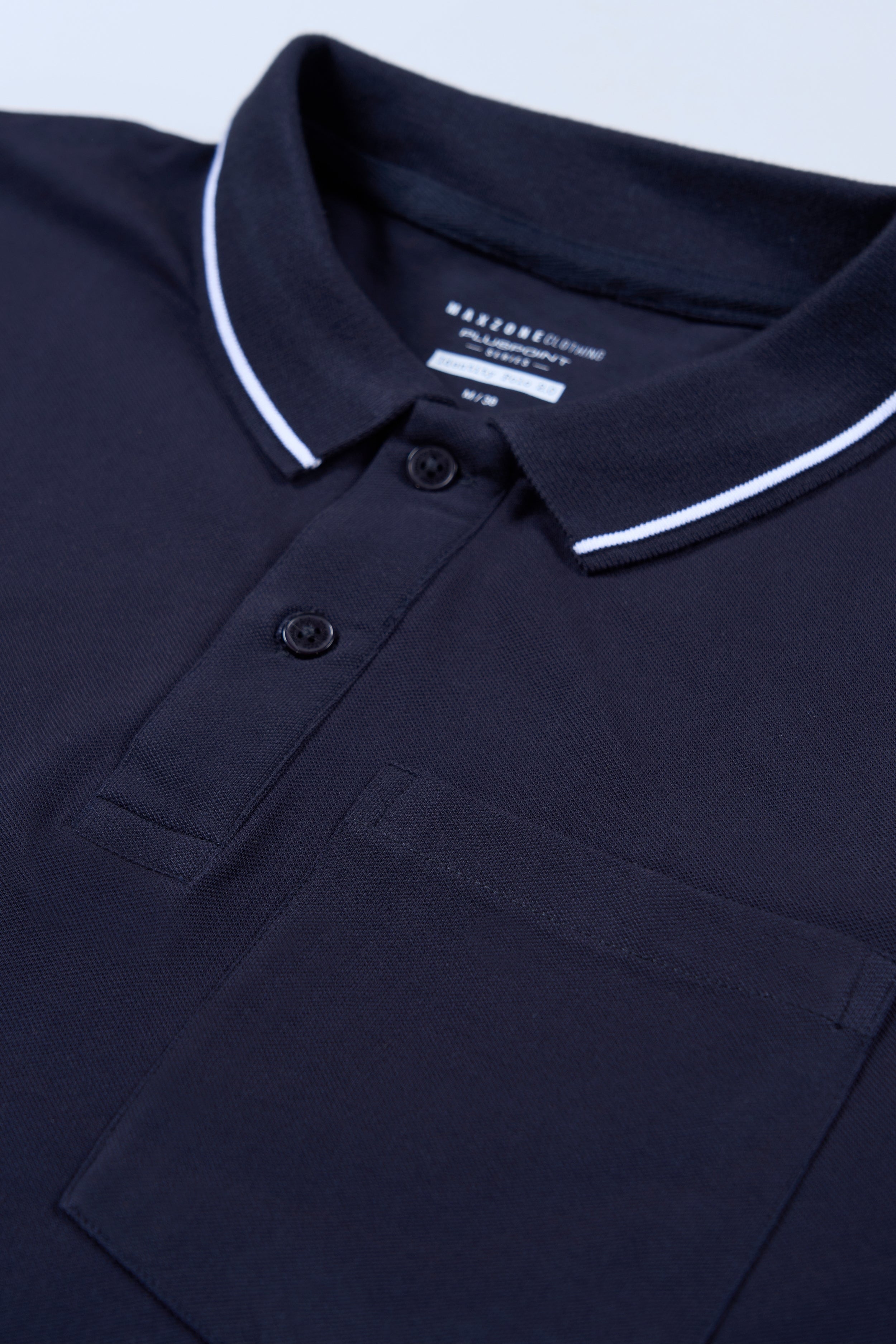 Teal Navy - Identity Pocket Polo