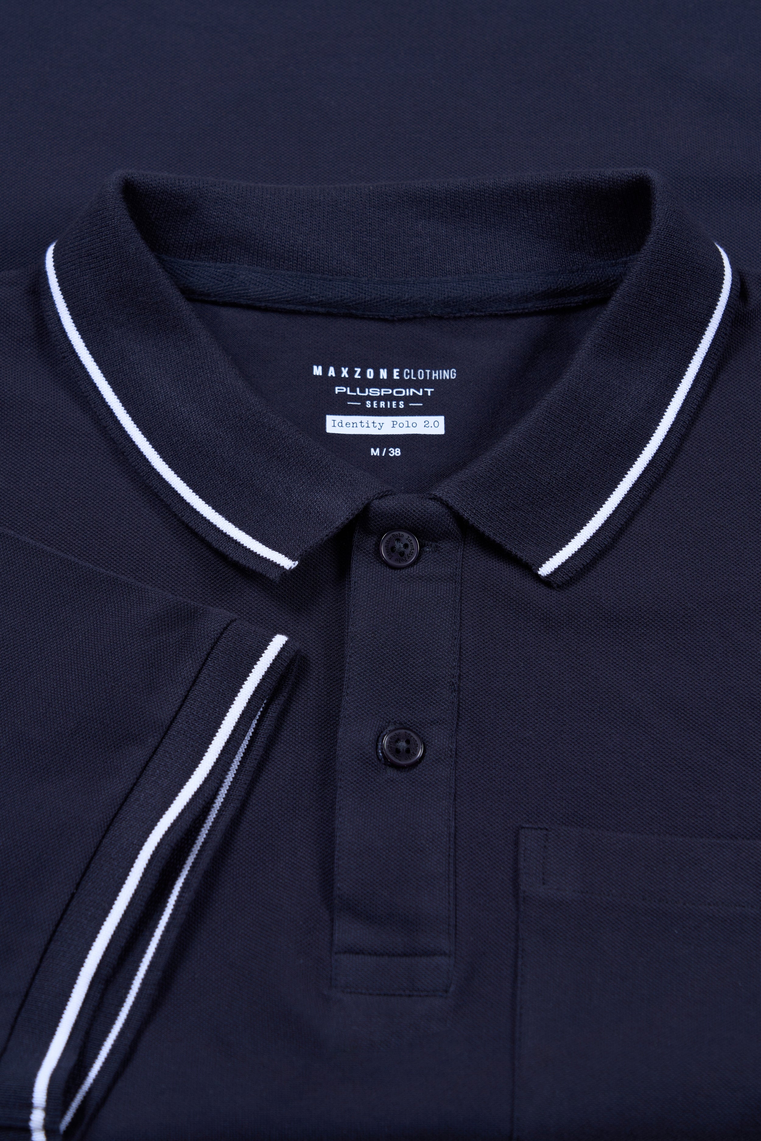 Teal Navy - Identity Pocket Polo