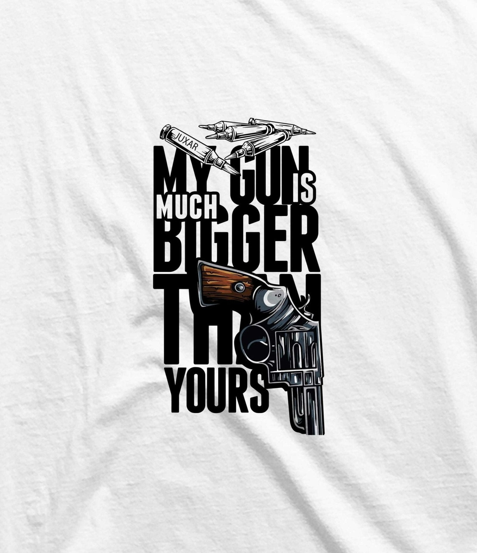 BIGGER GUN - LONGLINE T-SHIRT