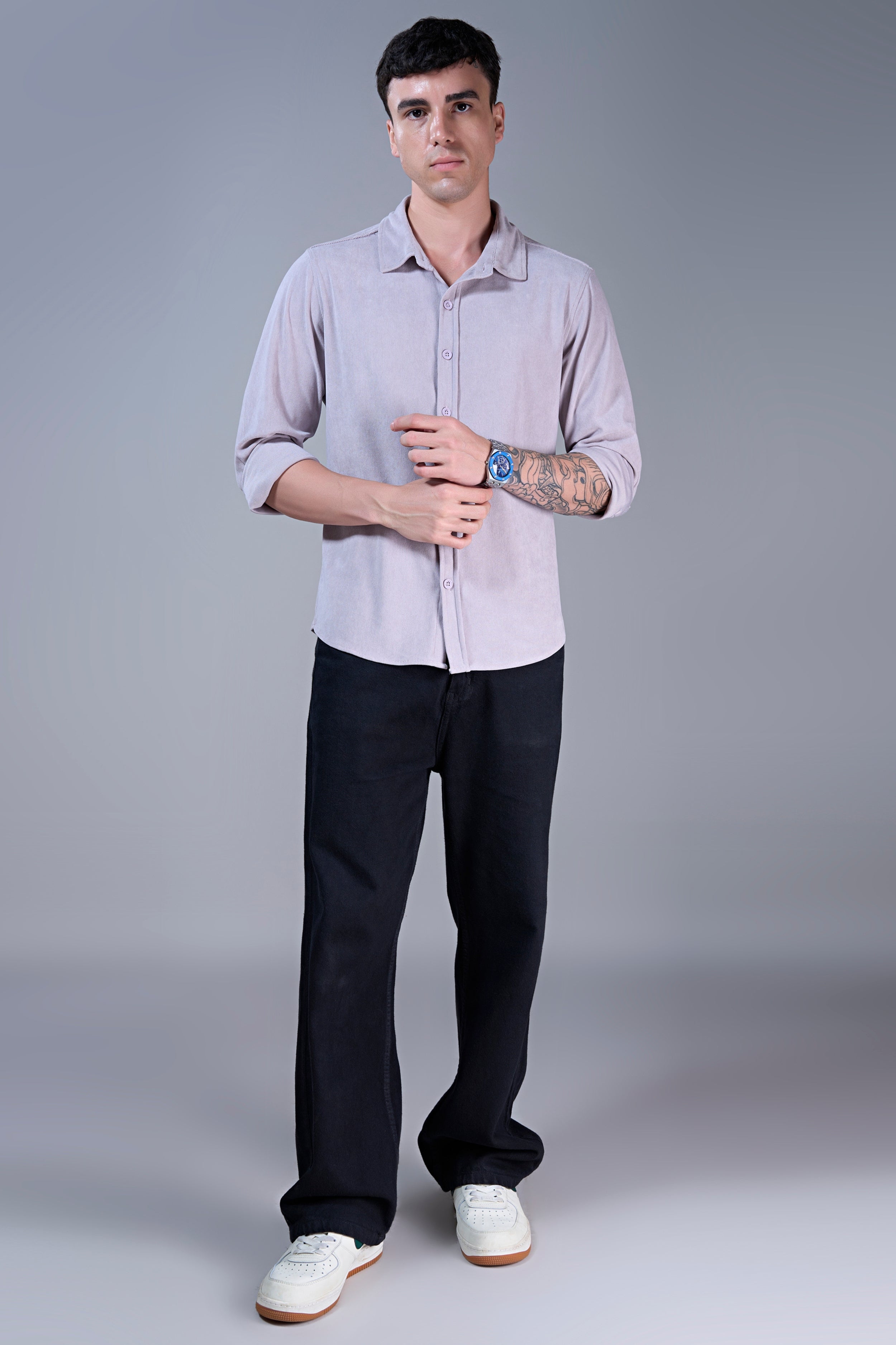Light Pink - Corduroy Shirt