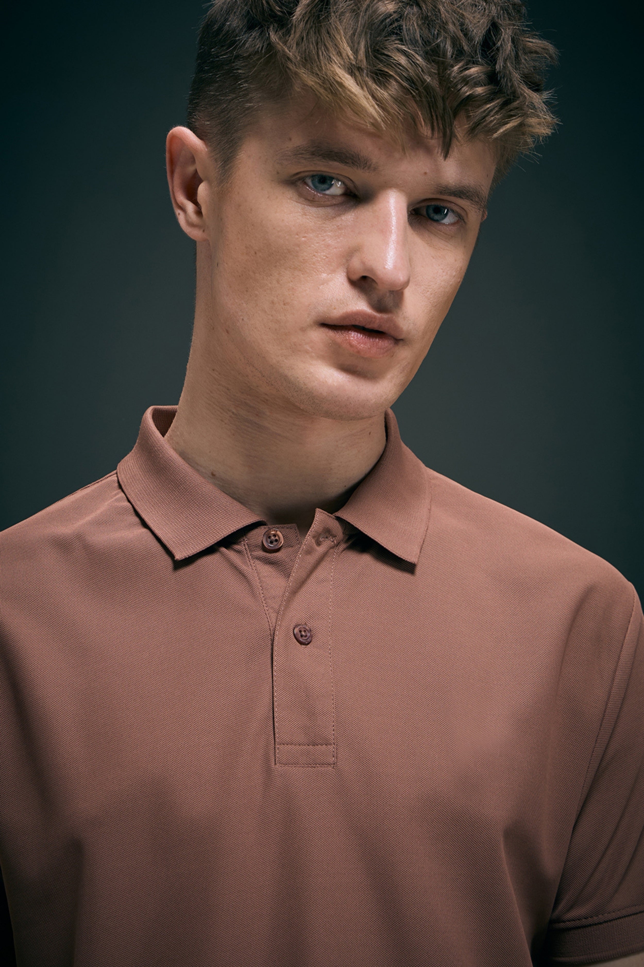 Smart tech polo - Cherrywood