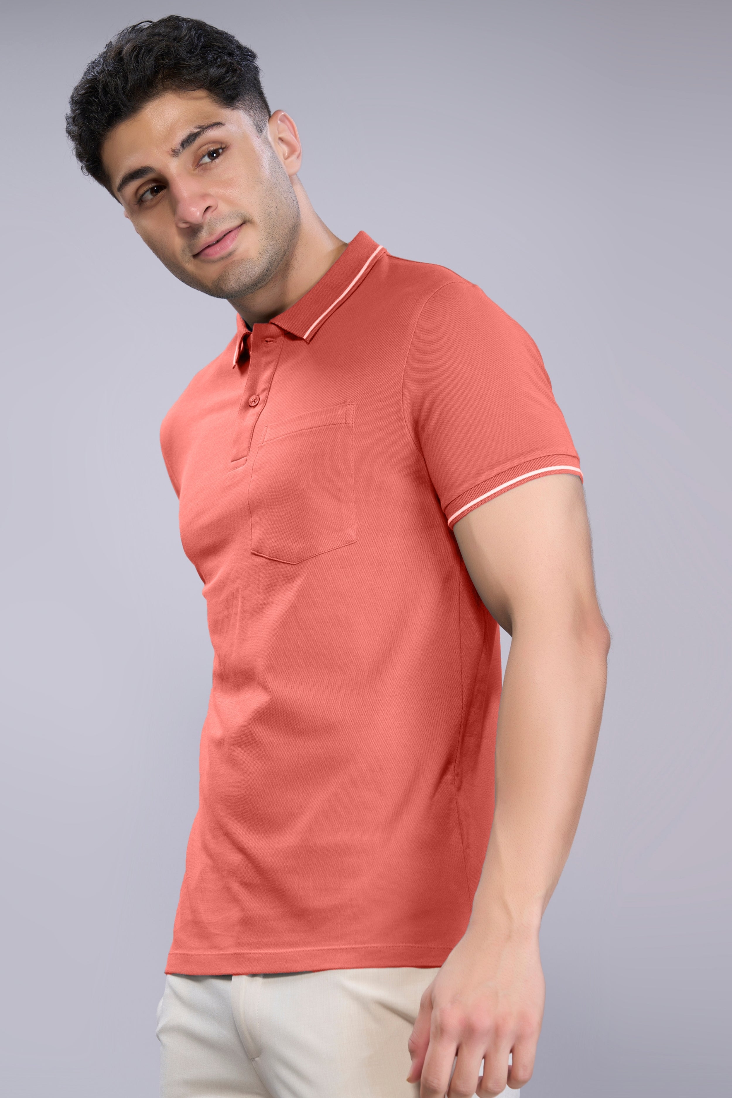 Carrot - Identity Pocket Polo
