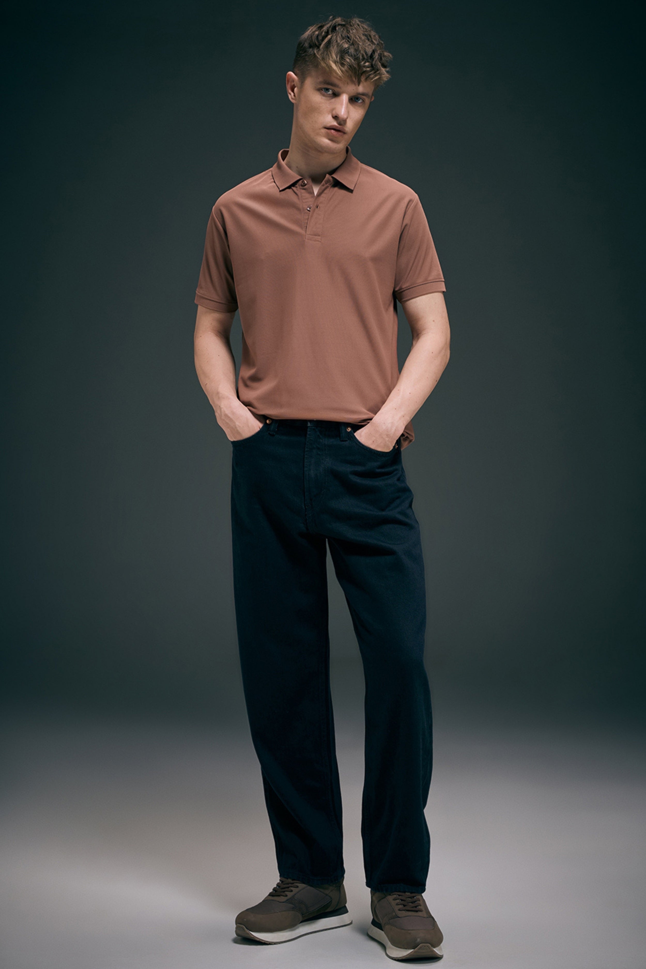 Smart tech polo - Cherrywood
