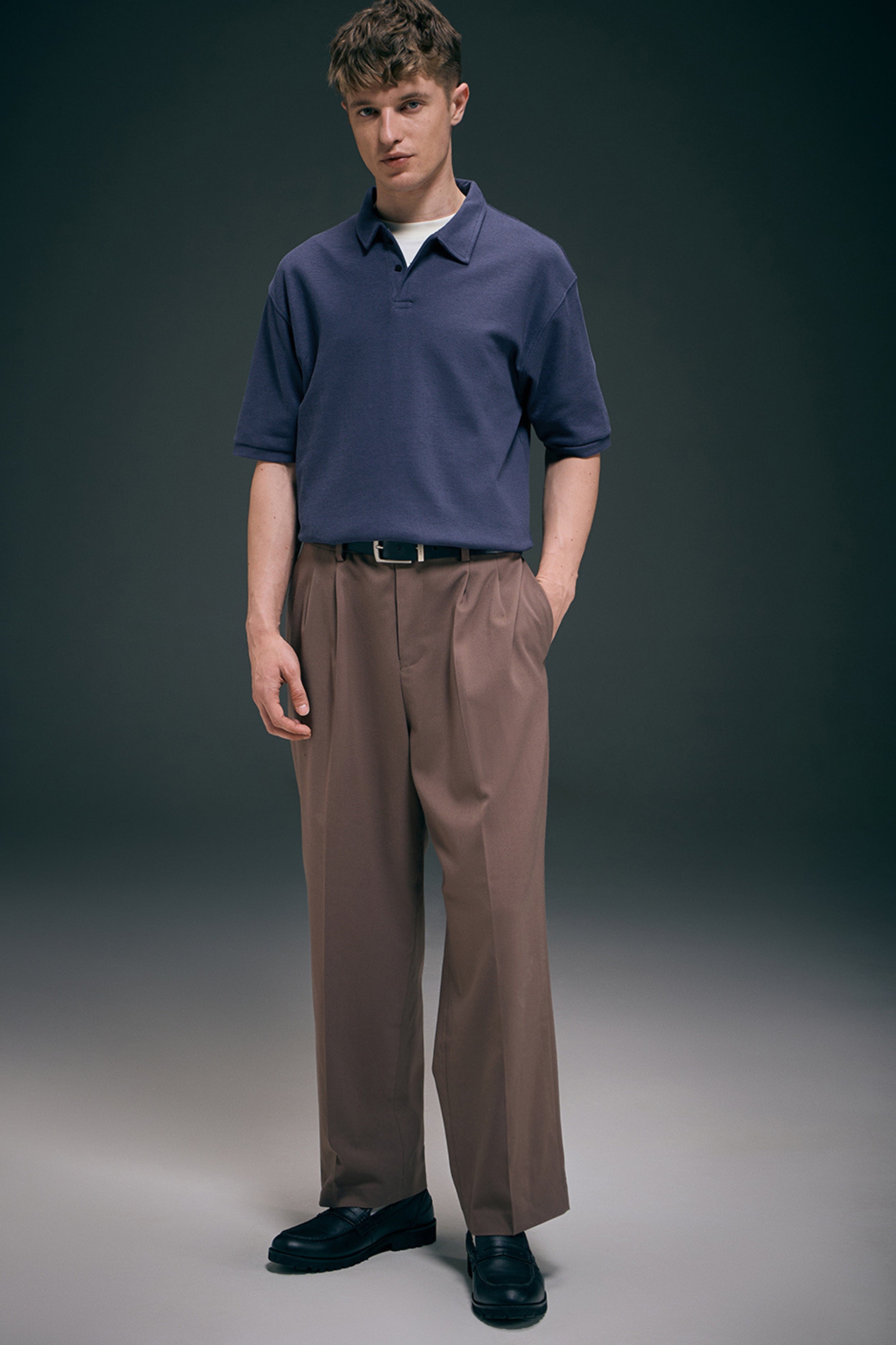 Crafted Polo - Air Blue