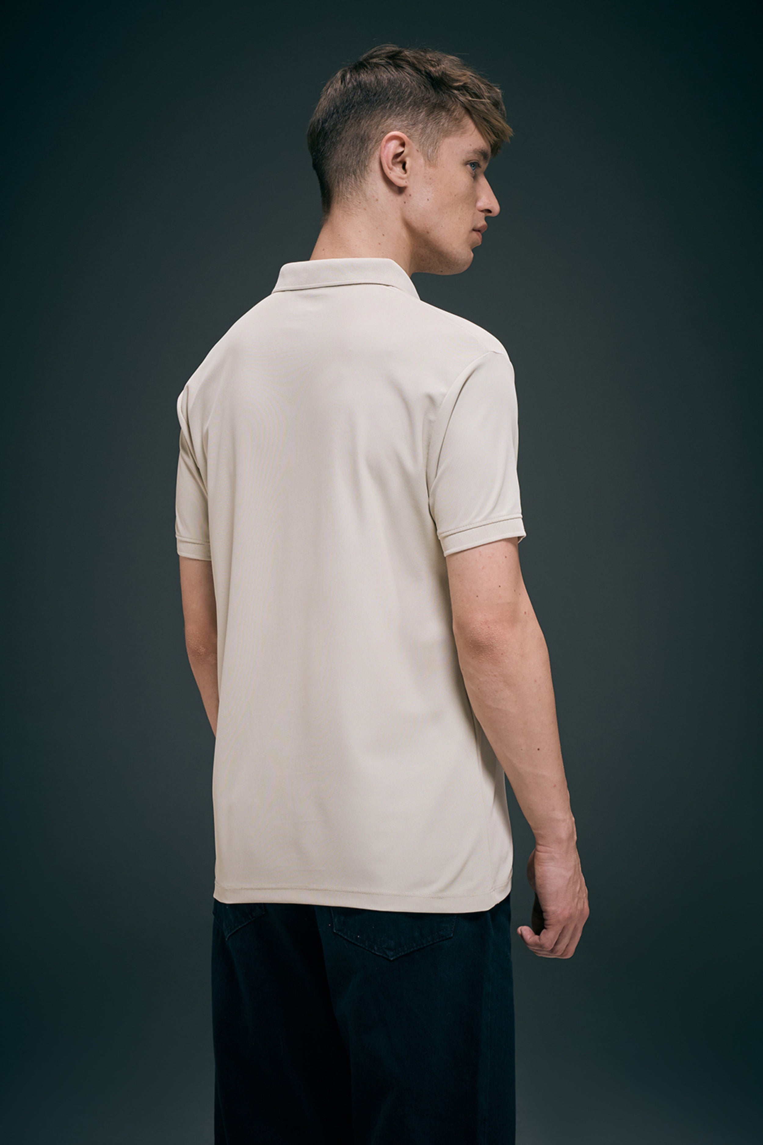 Soft Beige Smart Tech Pocket + Polo