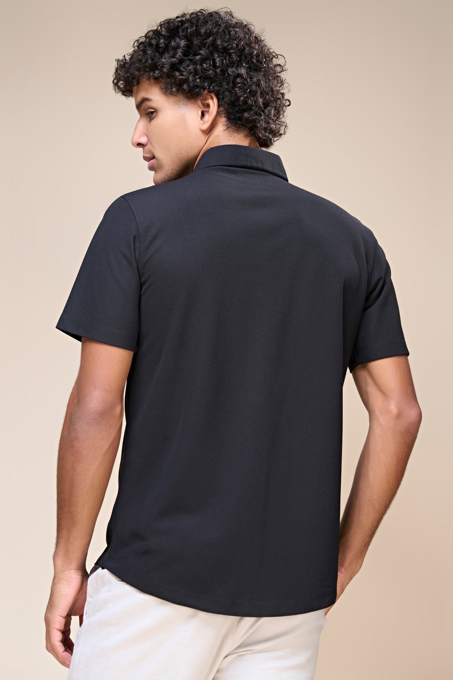 Black - Smart Tech Pocket Shirt