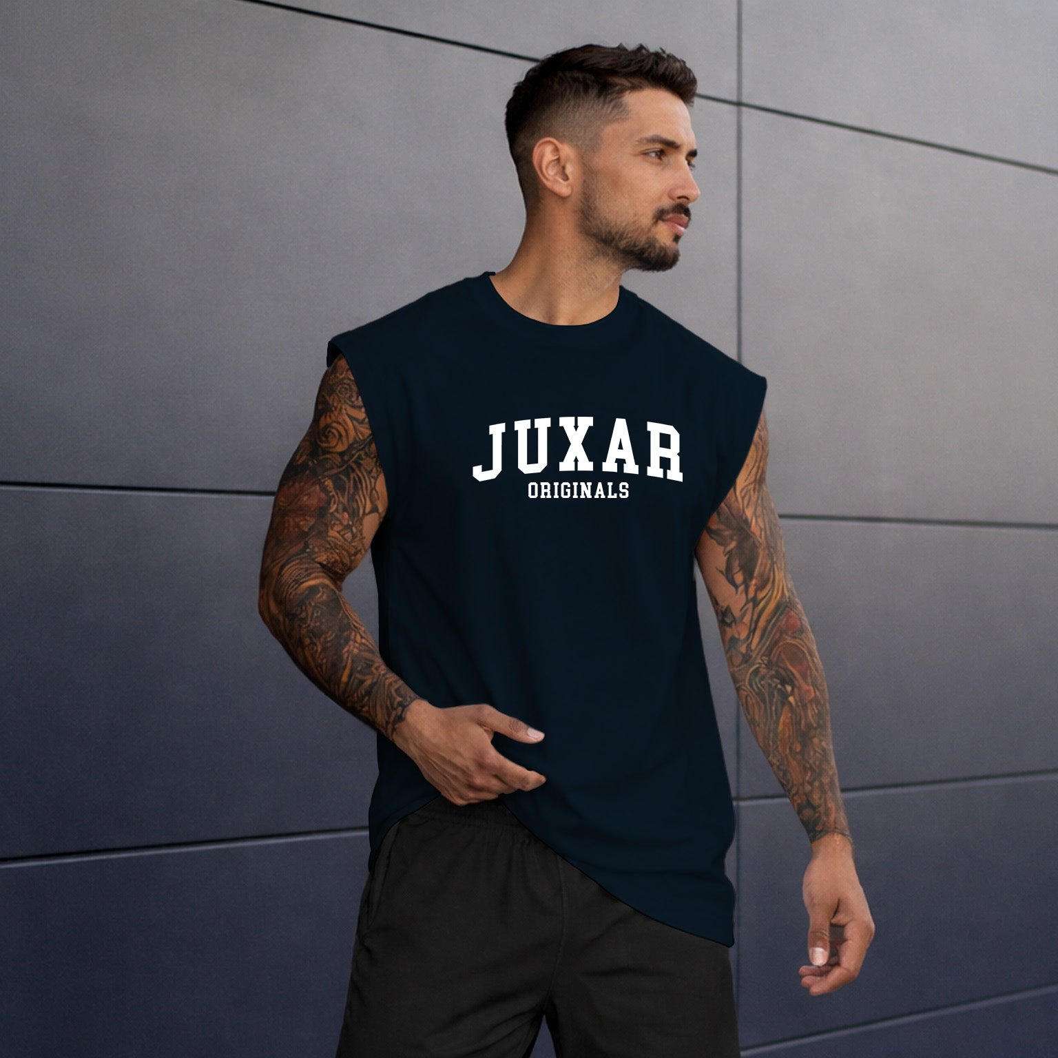 JUXAR MEN'S OVERSIZE TANK TOP