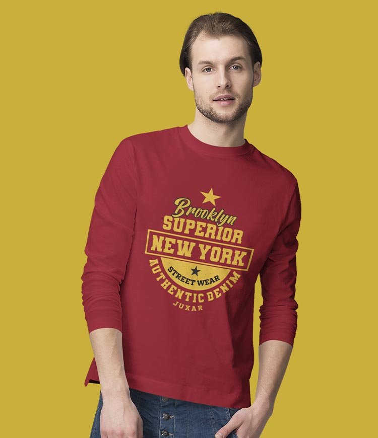 BROOKLYN NEW YORK LONGSLEEVE T-SHIRTS
