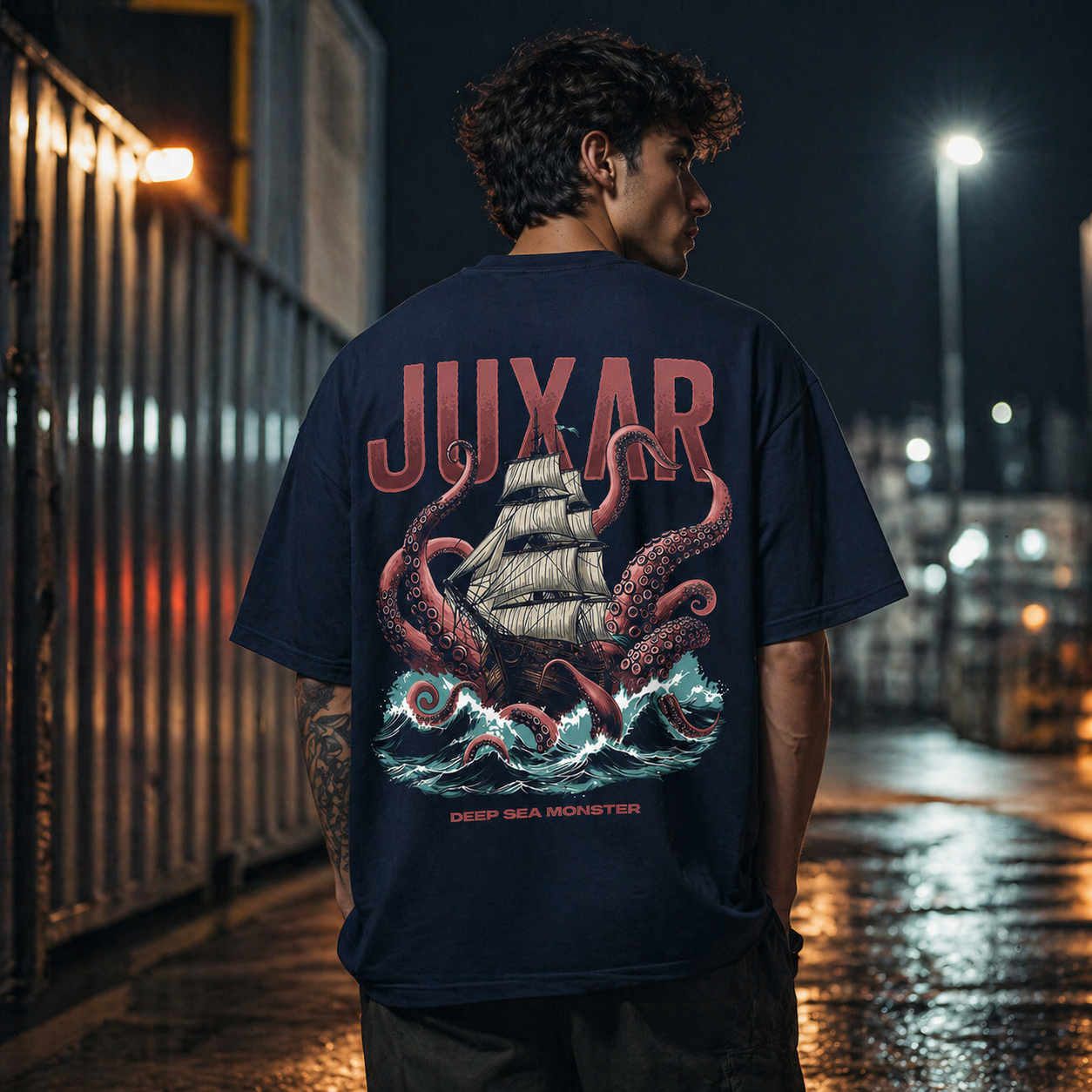 JUXAR OCEAN OVERSIZED T-SHIRT