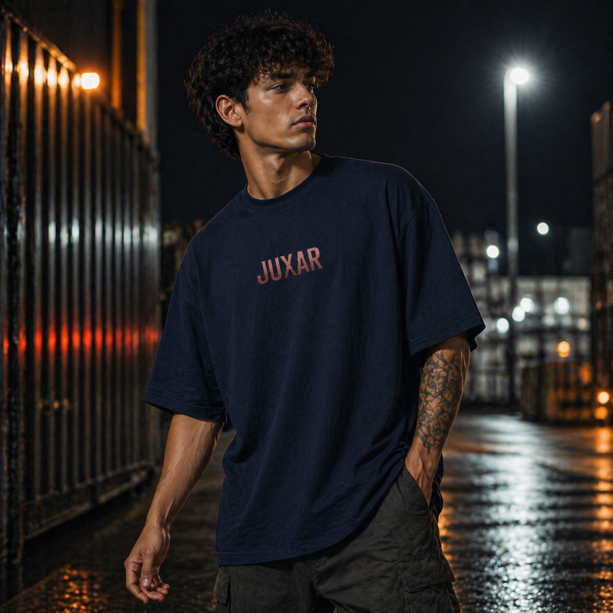 JUXAR OCEAN OVERSIZED T-SHIRT