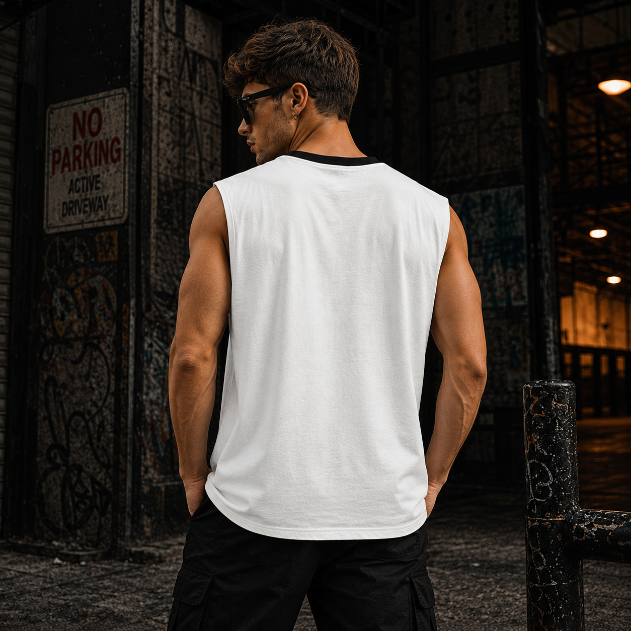 FLY WITH SKY OVERSIZE SANDO